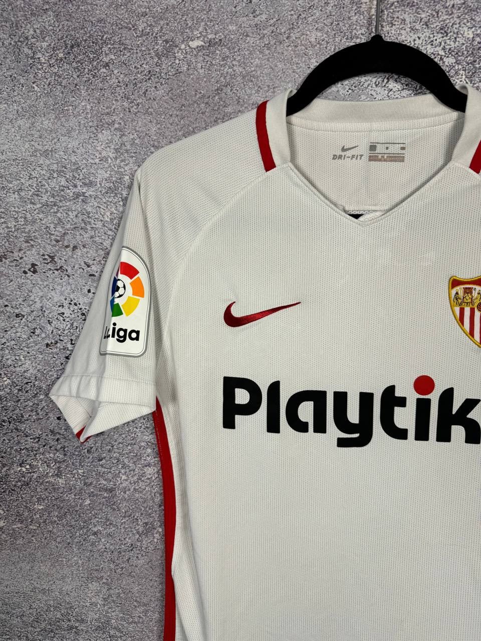 Nike Vintage Sevilla 2018/19 Nike Home Soccer Jersey Small Size US S / EU 44-46 / 1 - 3 Thumbnail
