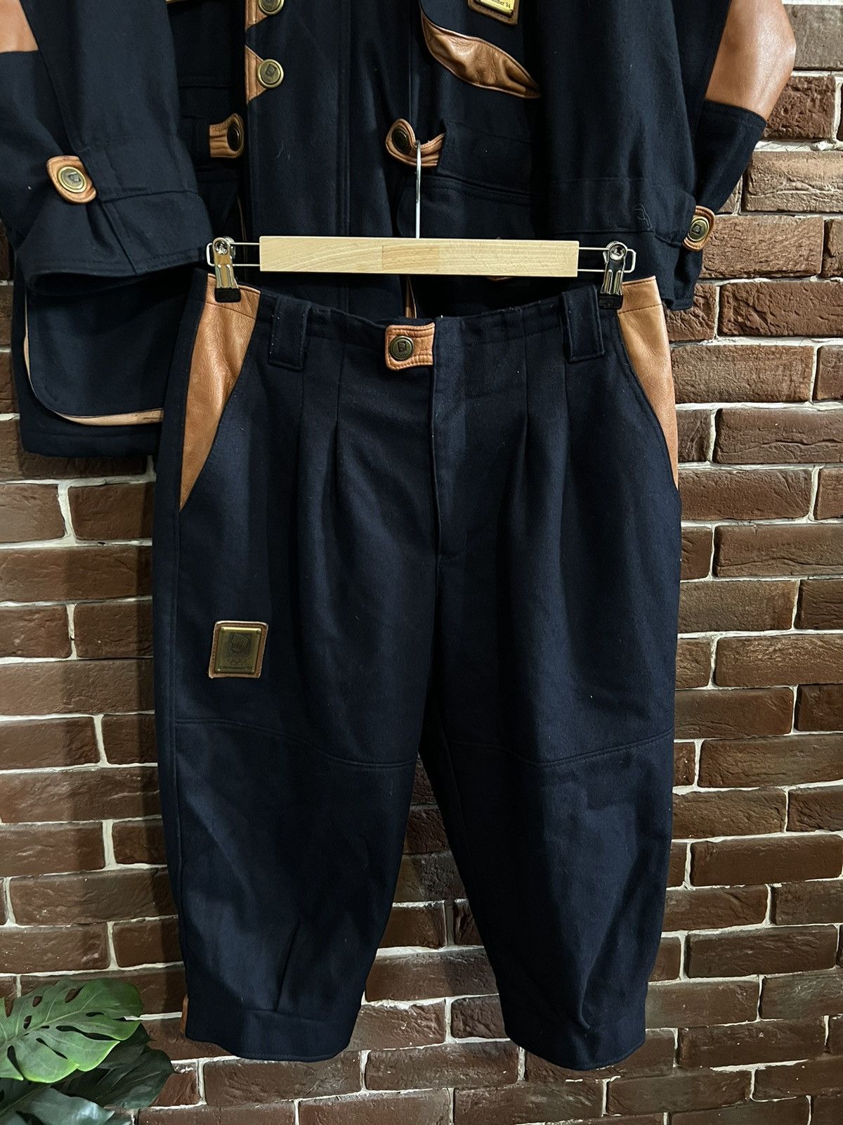 USA Olympics 90’s Vintage Lillehammer 1994 Wool Zipped Heavy Coat Pants L Size US L / EU 52-54 / 3 - 3 Thumbnail