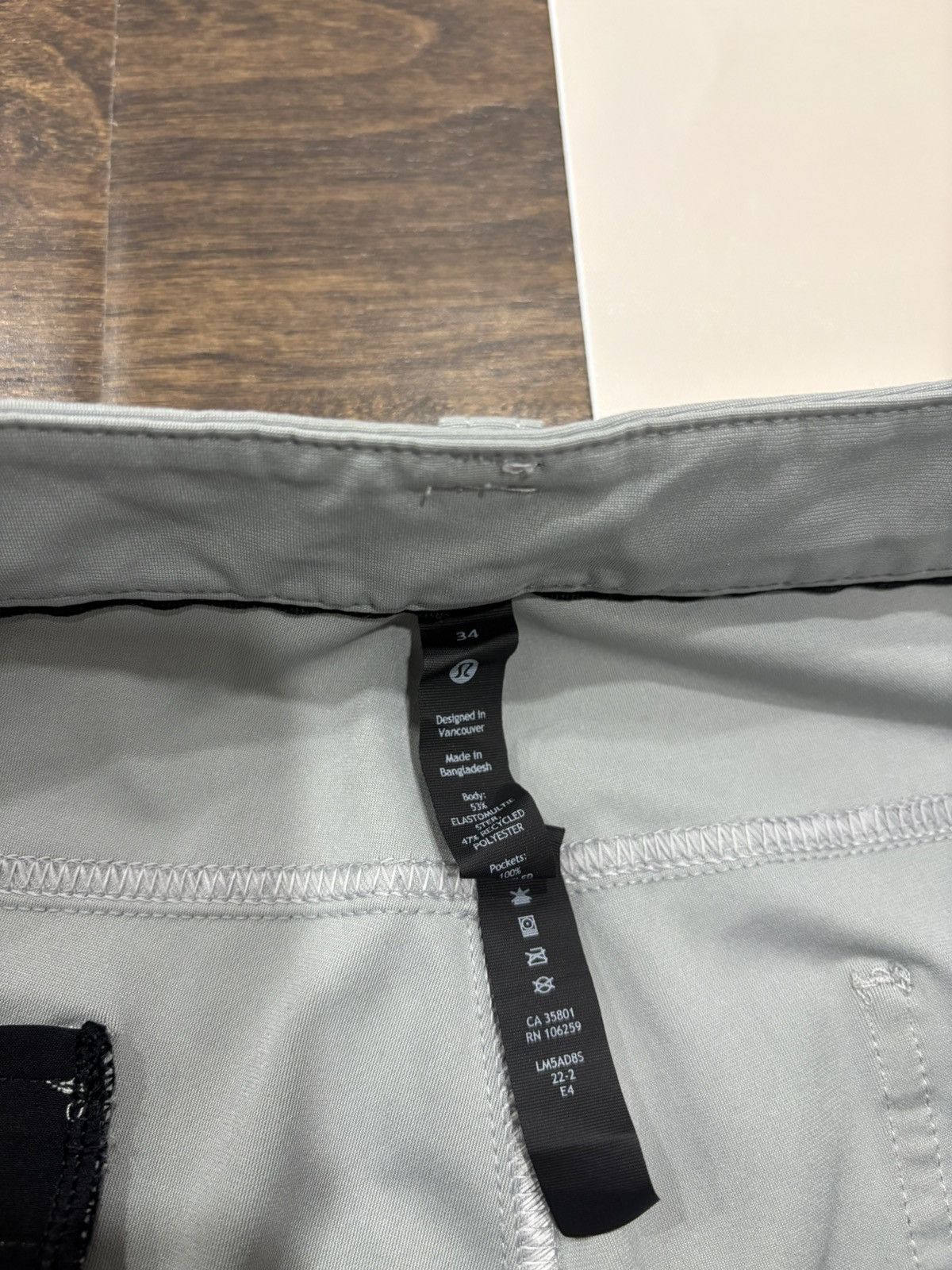 Lululemon LULULEMON SLIM FIT PANTS 34W Size US 34 / EU 50 - 3 Thumbnail