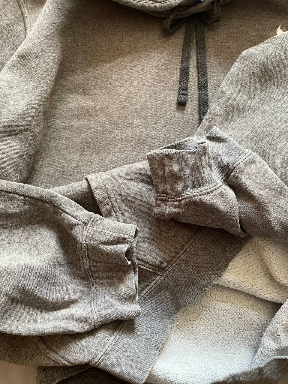 Nike Vintage Nike Hoodie Sweater thrashed sun faded swoosh check Size US XL / EU 56 / 4 - 9 Thumbnail