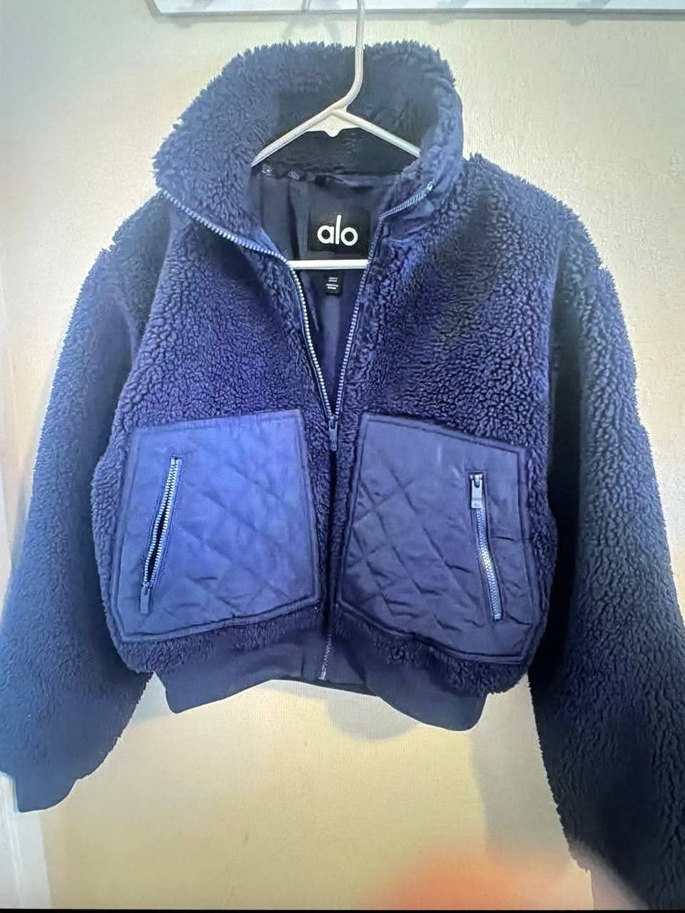 Alo Yoga Alo Yoga blue bomber jacket Size S / US 4 / IT 40 - 1 Thumbnail