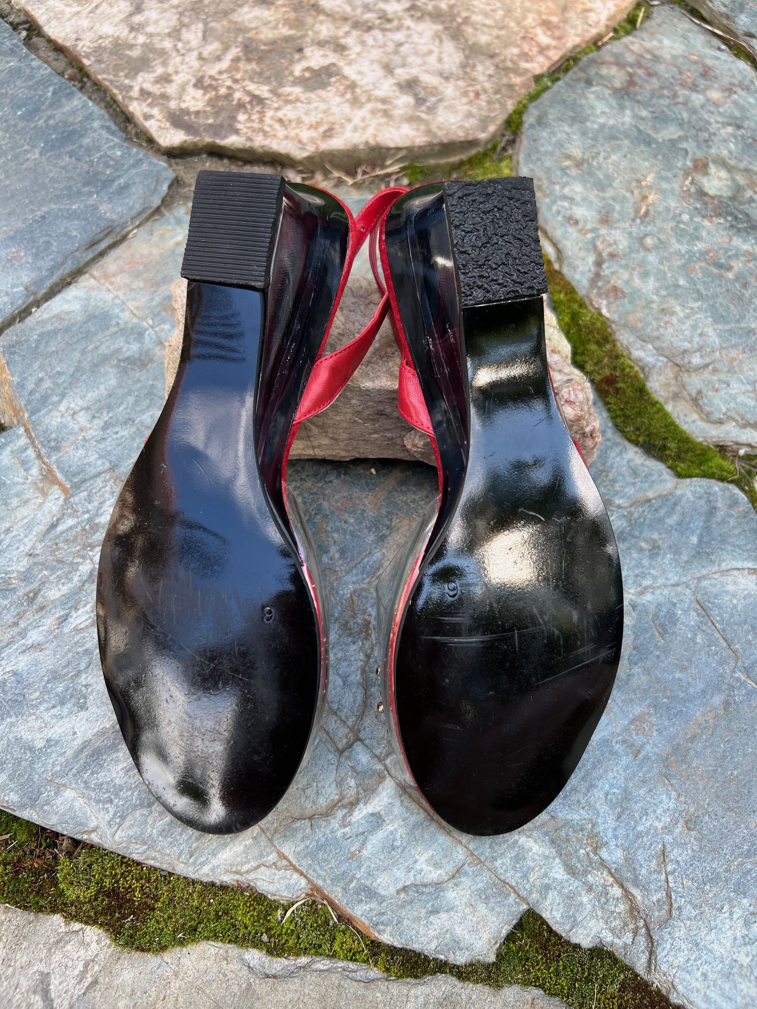 Other Sling Back Lucite Kitten Heels Size US 6 / IT 36 - 6 Thumbnail