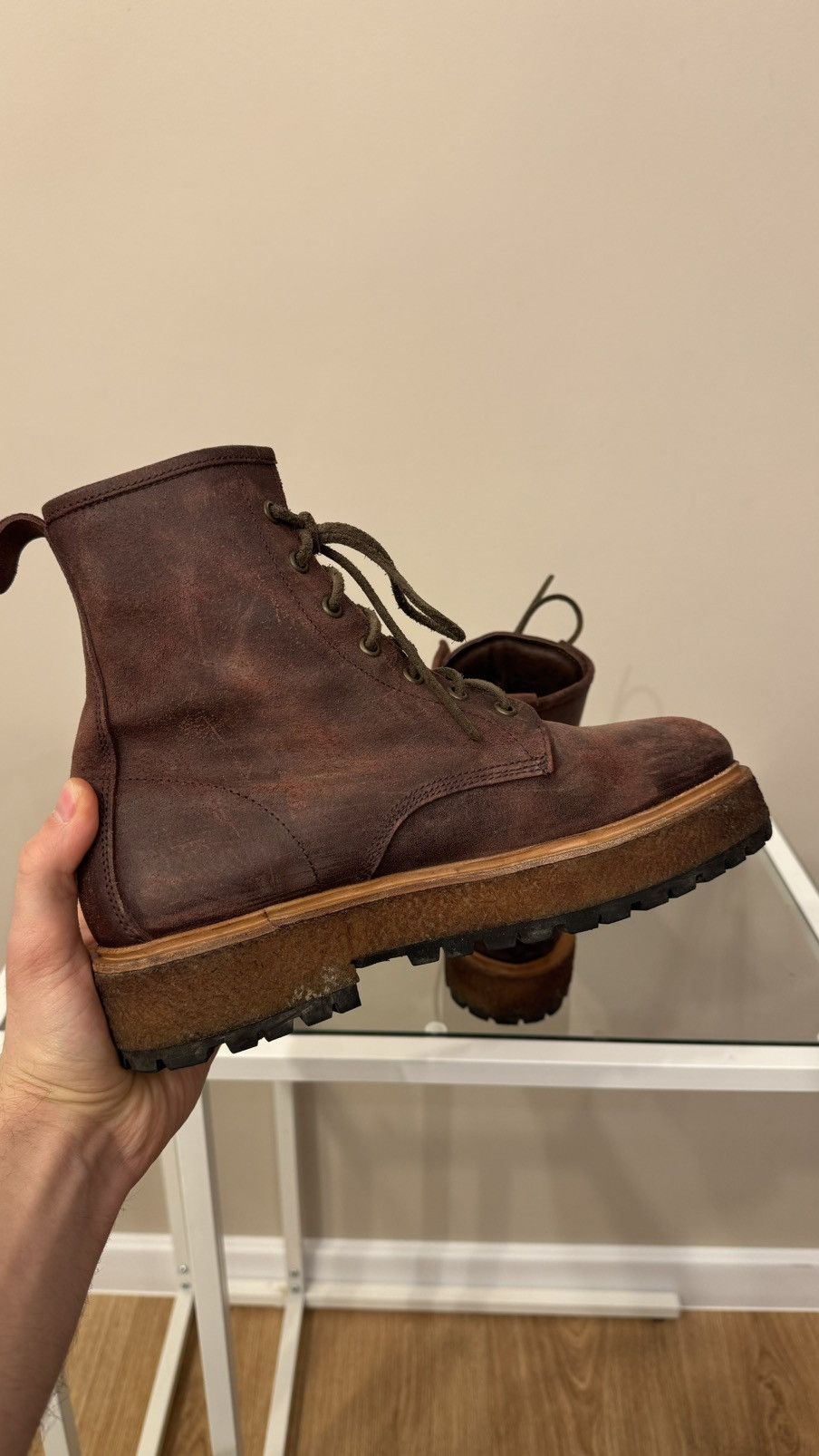Vibram Punto Pigro Vibram boots leather like new rock avant Garde Size US 9 / IT 39 - 5 Thumbnail