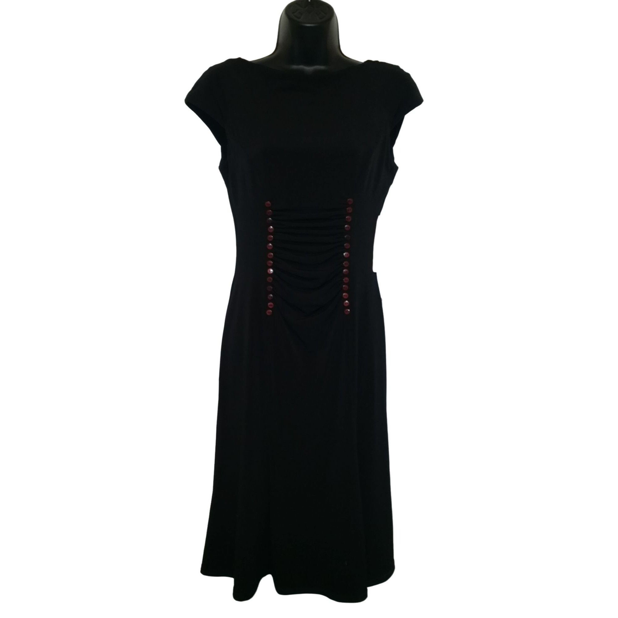 Jessica McClintock Corset Sheath Dress Women Sz 8 Sleeveless