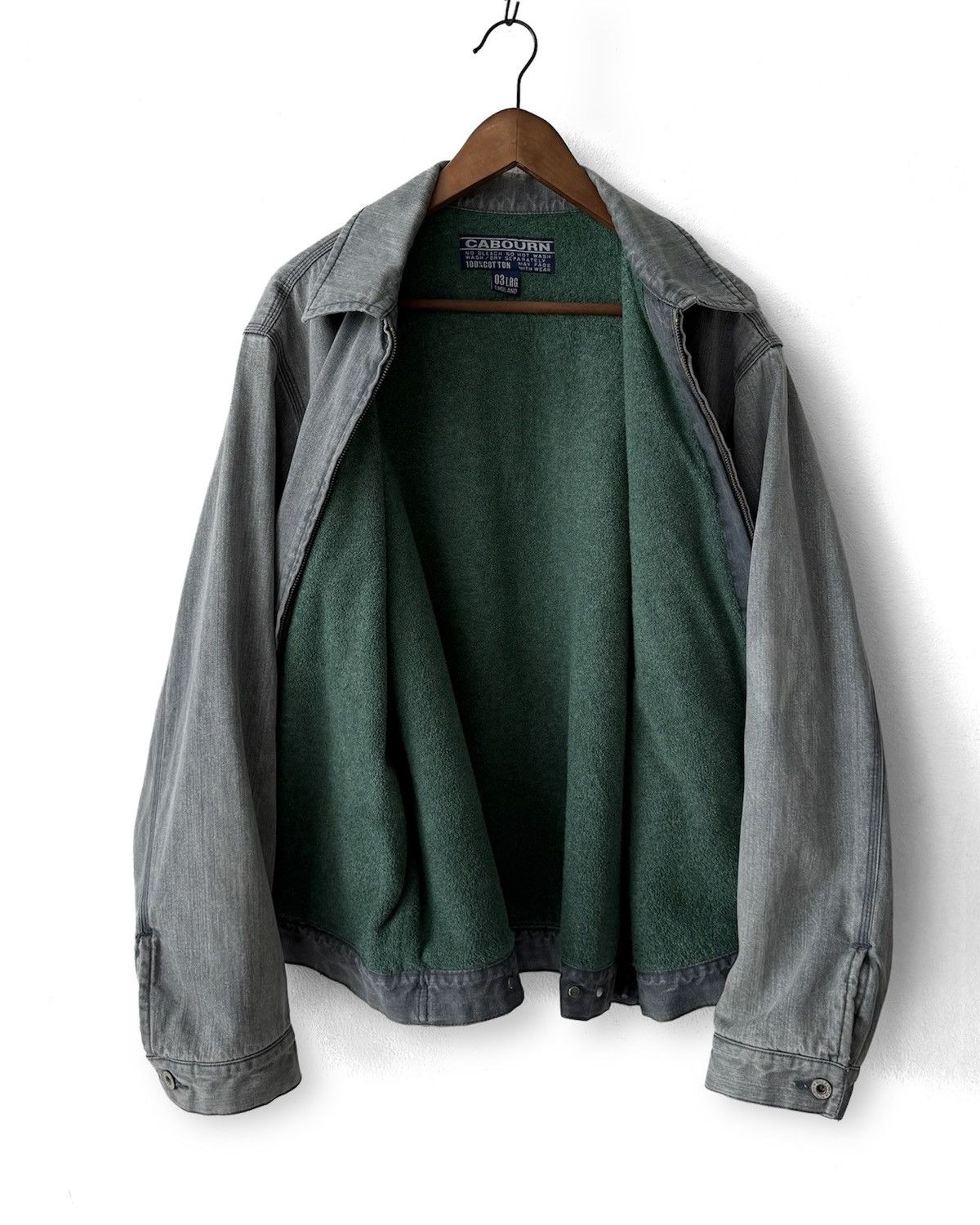 Nigel Cabourn VINTAGE NIGEL CABOURN TRUCKER DENIM JACKET Size US L / EU 52-54 / 3 - 3 Thumbnail