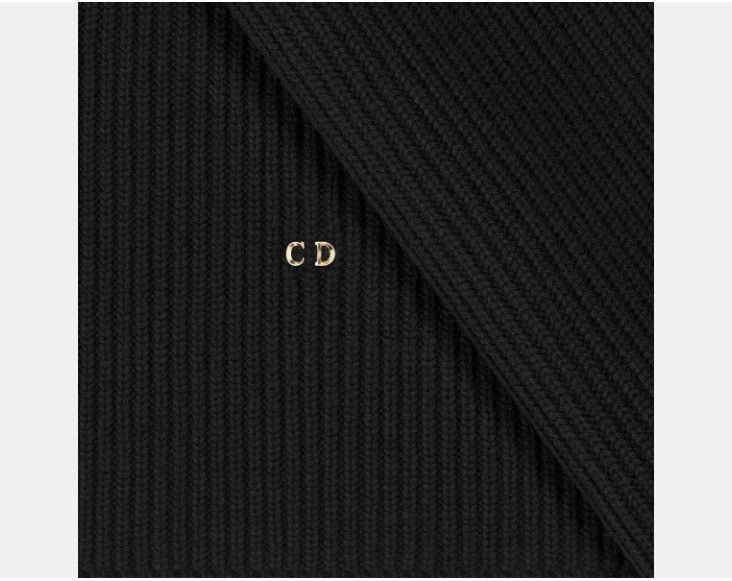 Dior o1w1db10425 35CLA25 Size: OS / Scarf in Black Size ONE SIZE - 4 Thumbnail