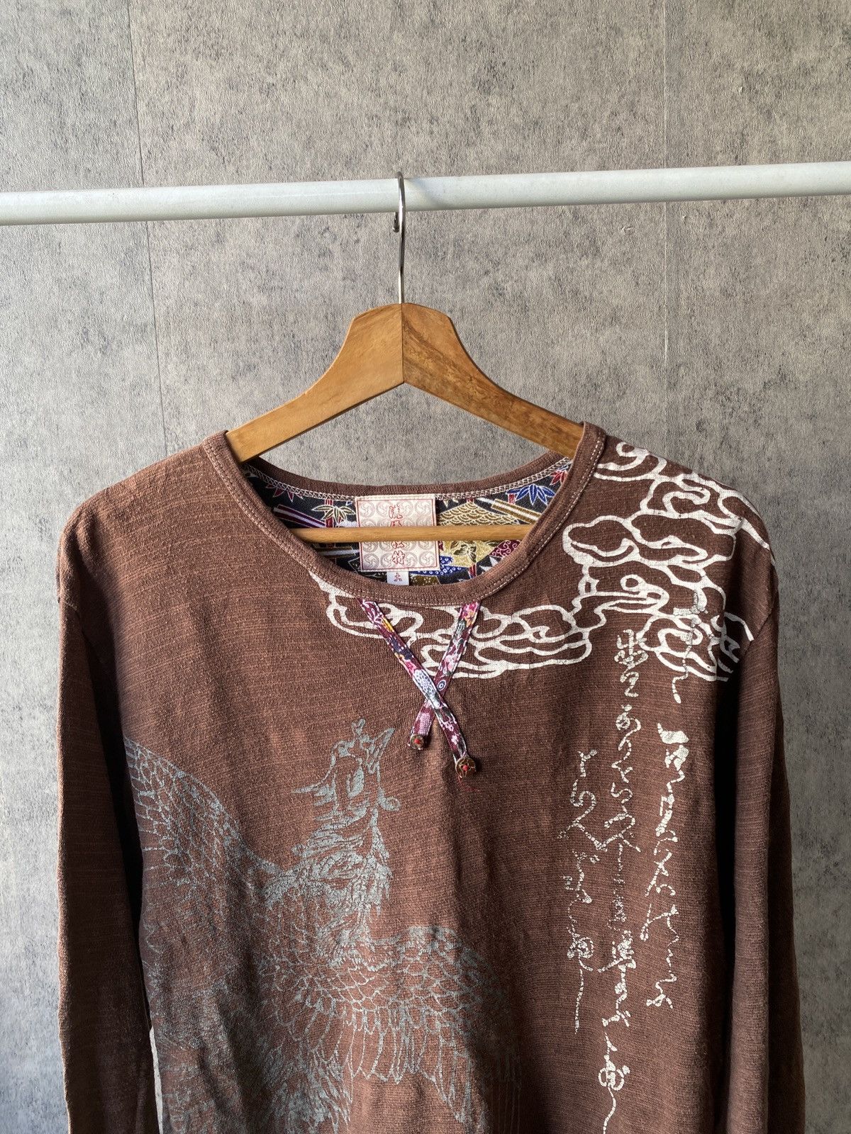 Japanese Brand Japanese Traditional Sukajan Long Sleeve Shirt Size US M / EU 48-50 / 2 - 3 Thumbnail