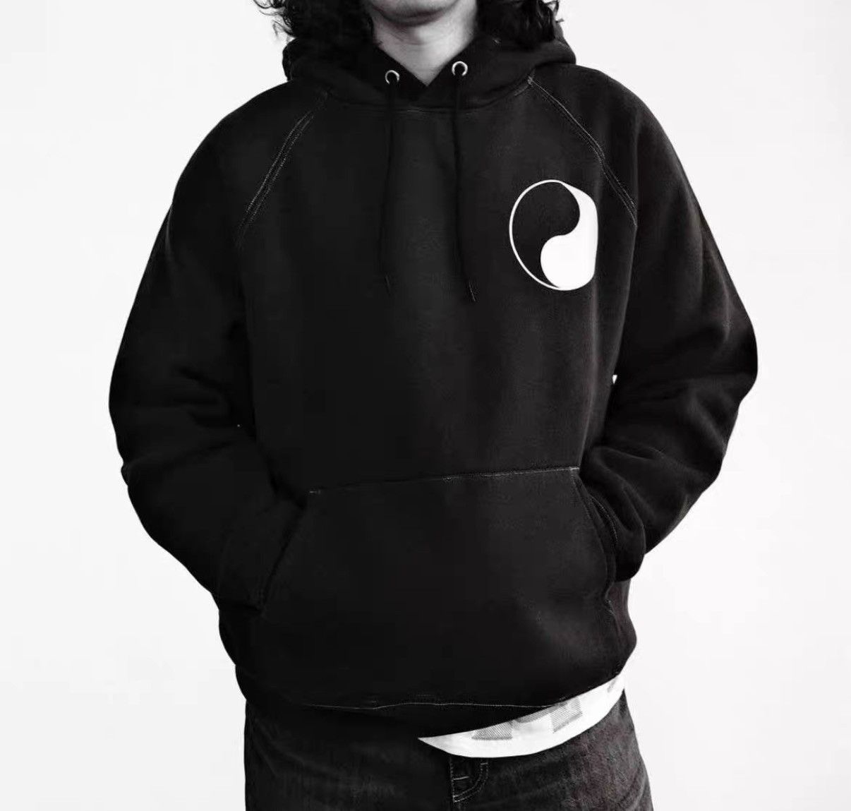 Our Legacy Our Legacy x Stussy Yin Yang Oversized Hoodie J31 Size US S / EU 44-46 / 1 - 7 Thumbnail