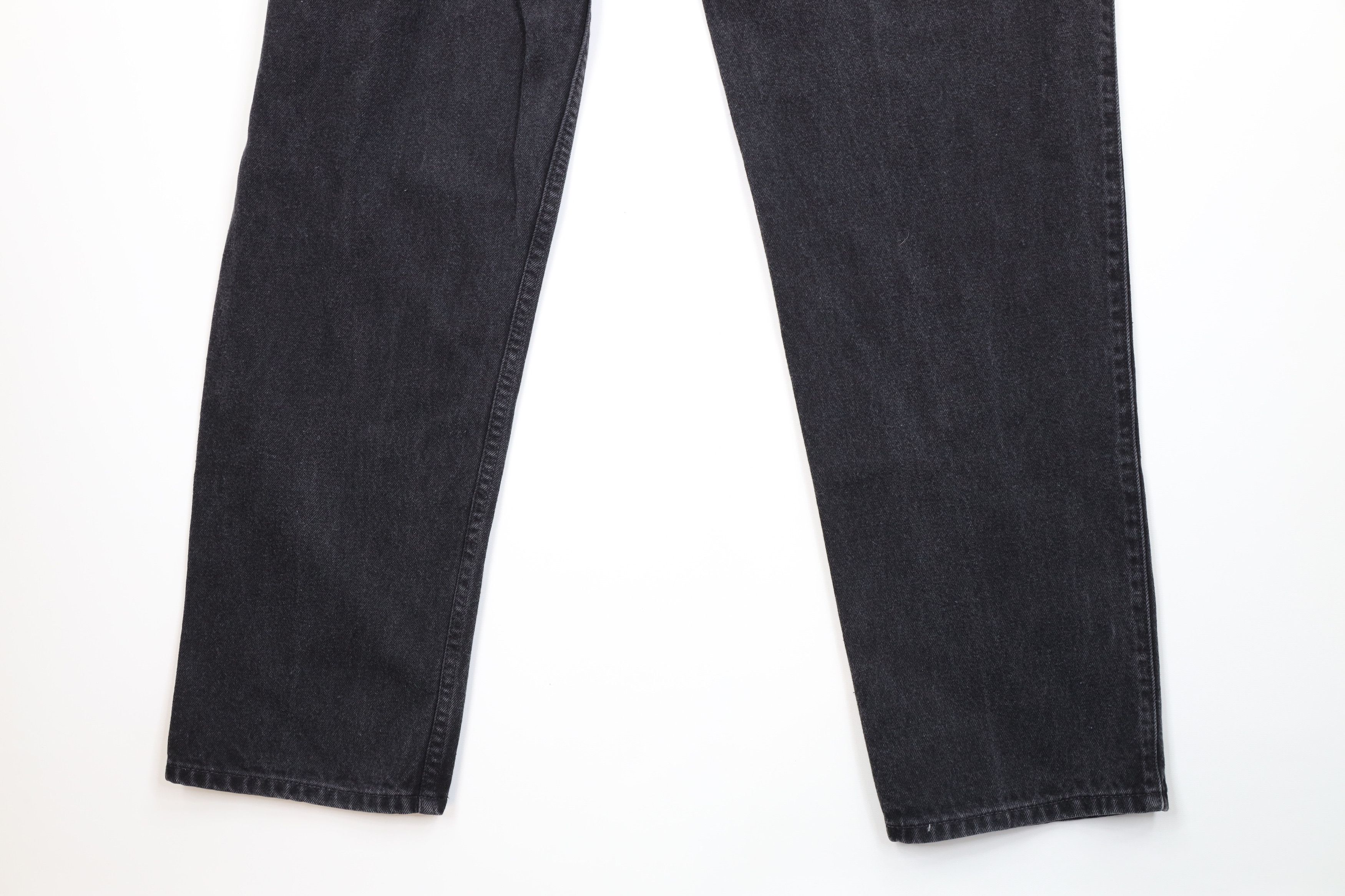 Levi's Vintage 90s Levis 545 Loose Fit Denim Jeans Black Cotton Size US 38 / EU 54 - 11 Thumbnail