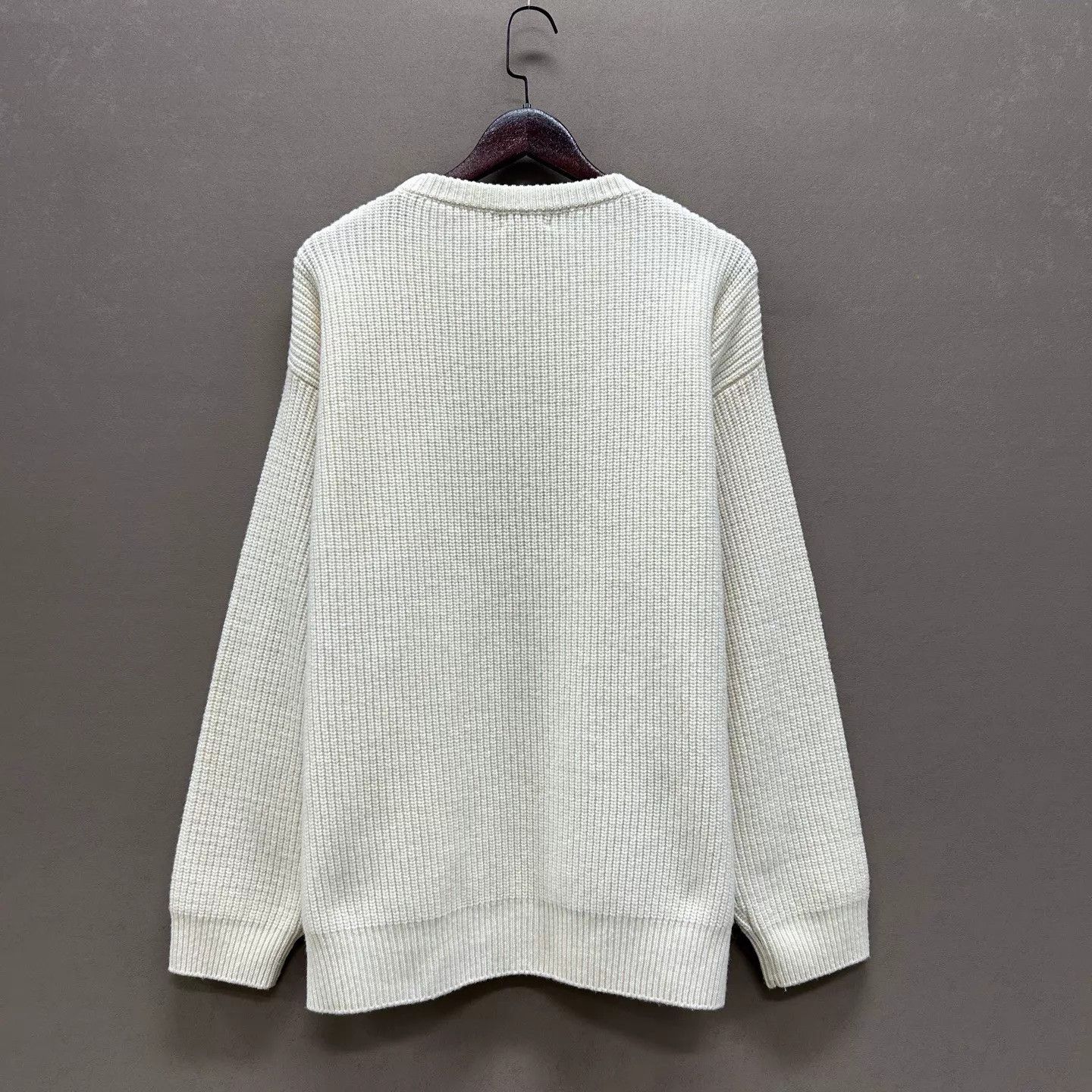 Celine CELINE Oversize Rivet Embroidered Ribbed Pullover XS Size XS / US 0-2 / IT 36-38 - 2 Thumbnail