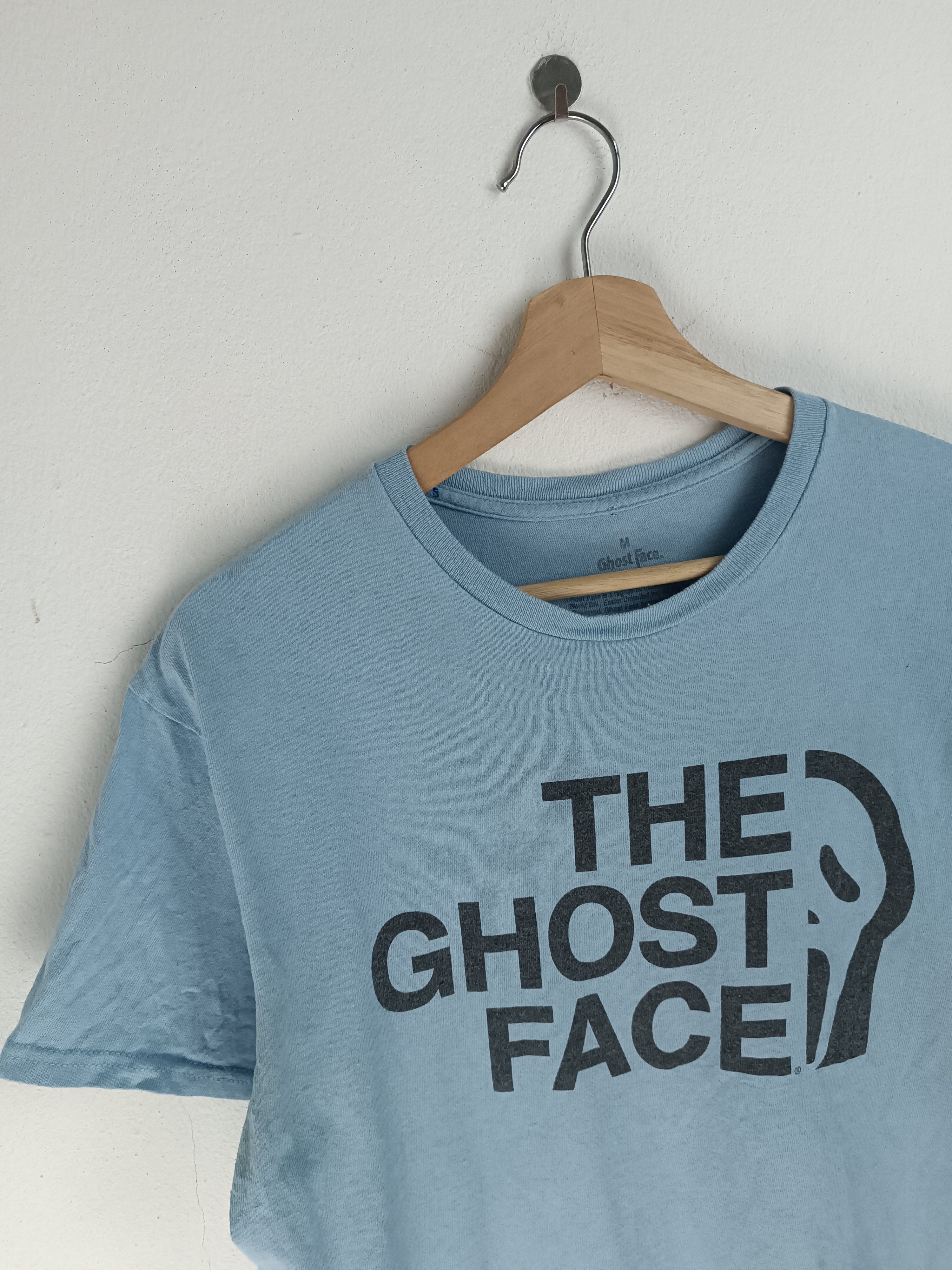 Vintage VINTAGE THE GHOST FACE TEE TNF PARODY HUMOR FUNNY MOVIE Size US M / EU 48-50 / 2 - 5 Thumbnail