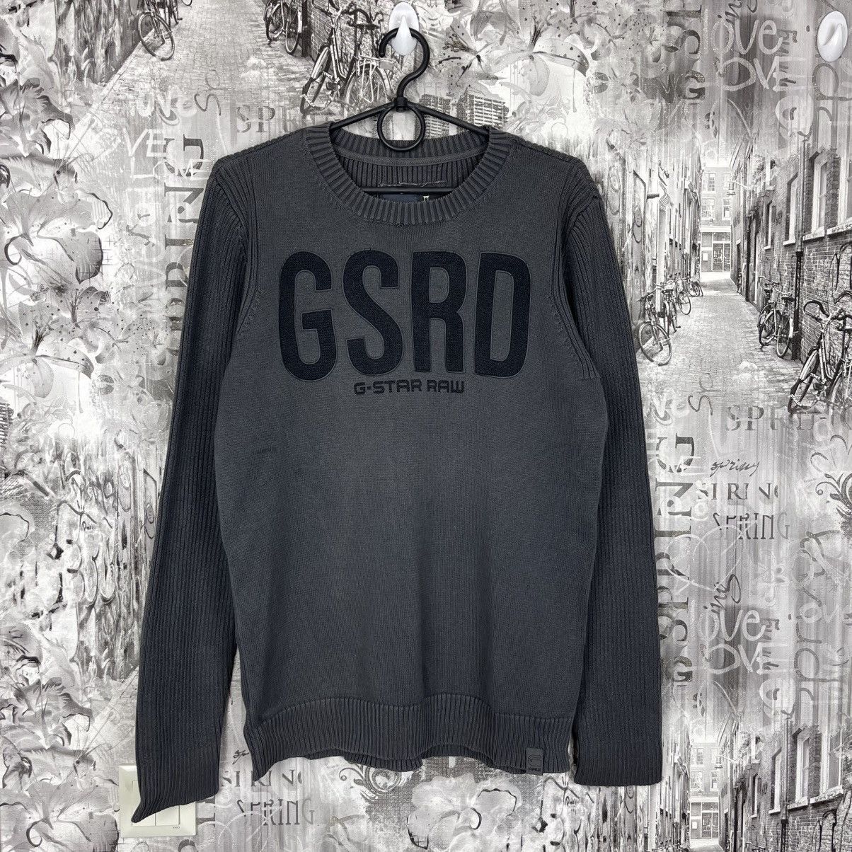 G-Star Vintage Gstar Raw Crewneck SweaterGrey Y2K USA Size US S / EU 44-46 / 1 - 1 Thumbnail