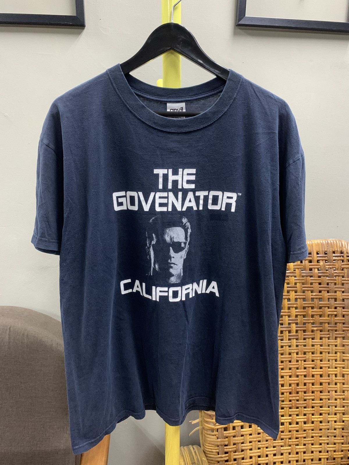 Vintage VINTAGE THE GOVENATOR TERMINATOR MOVIE TEE Size US L / EU 52-54 / 3 - 1 Thumbnail