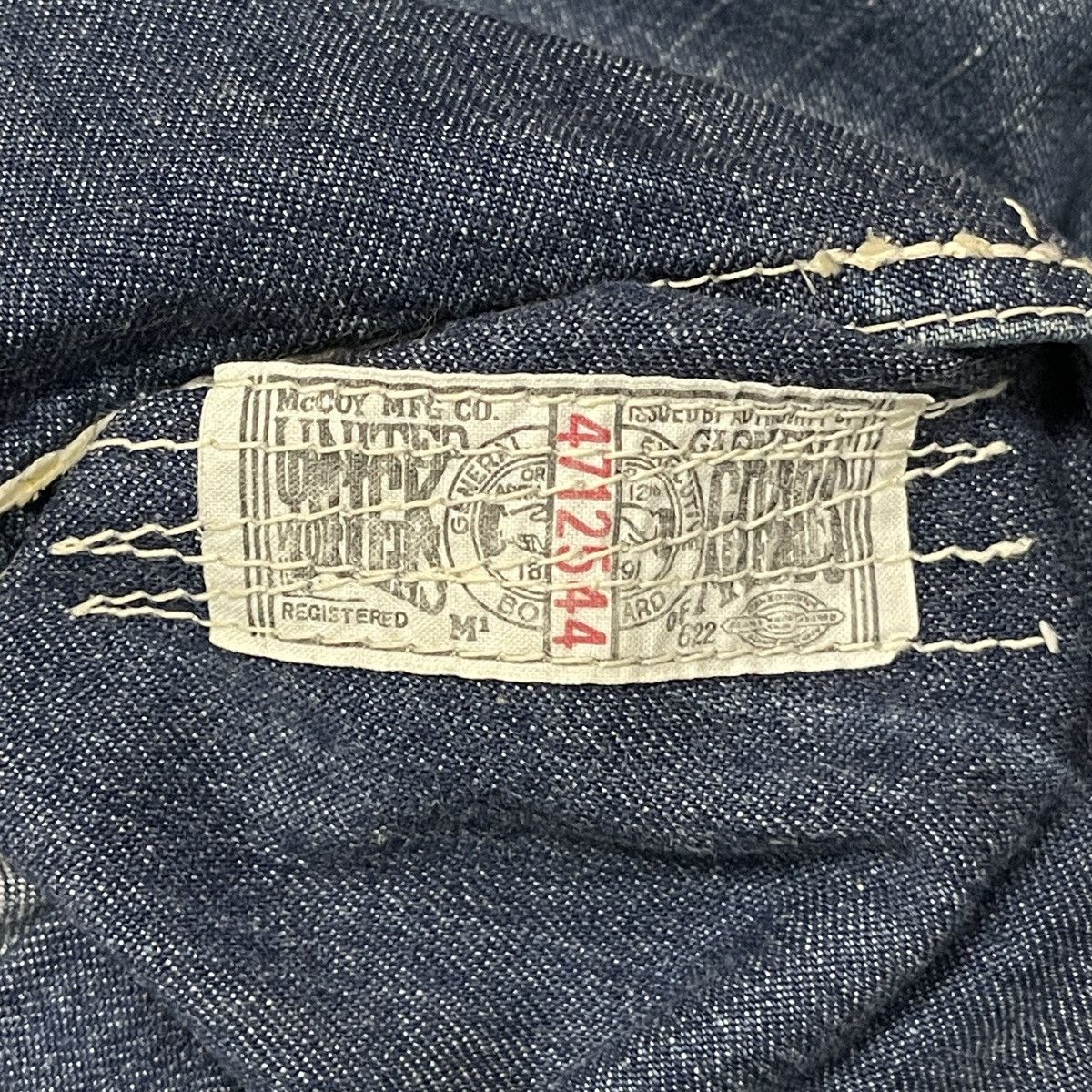 The Real McCoy's ‼️LASTDROP‼️ Joe Mccoy The Real Mccoy’s Ironall Denim Jeans Size US 32 / EU 48 - 23 Thumbnail