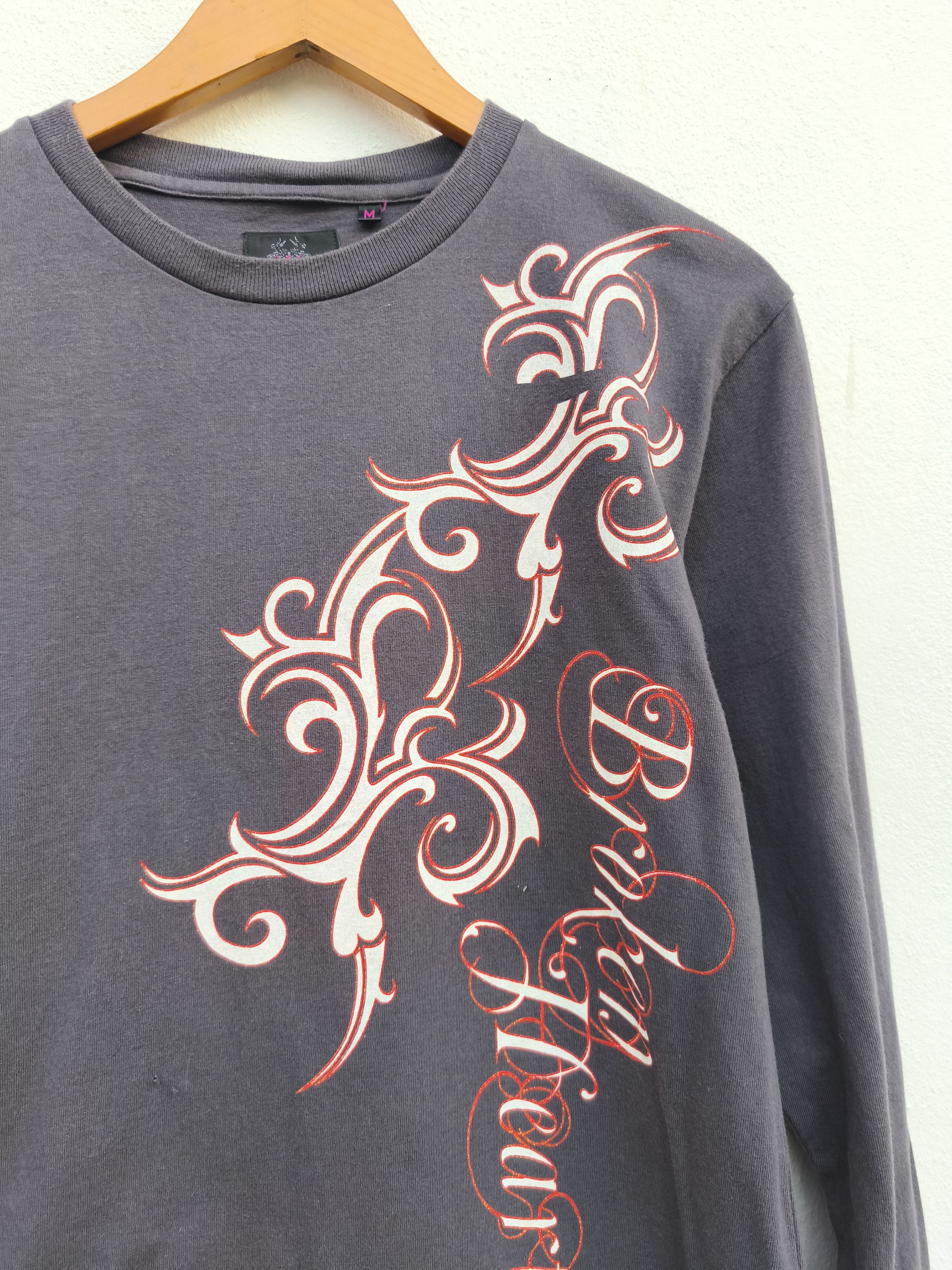 Sukajan t shirt long sleeve Share Homme Spirit