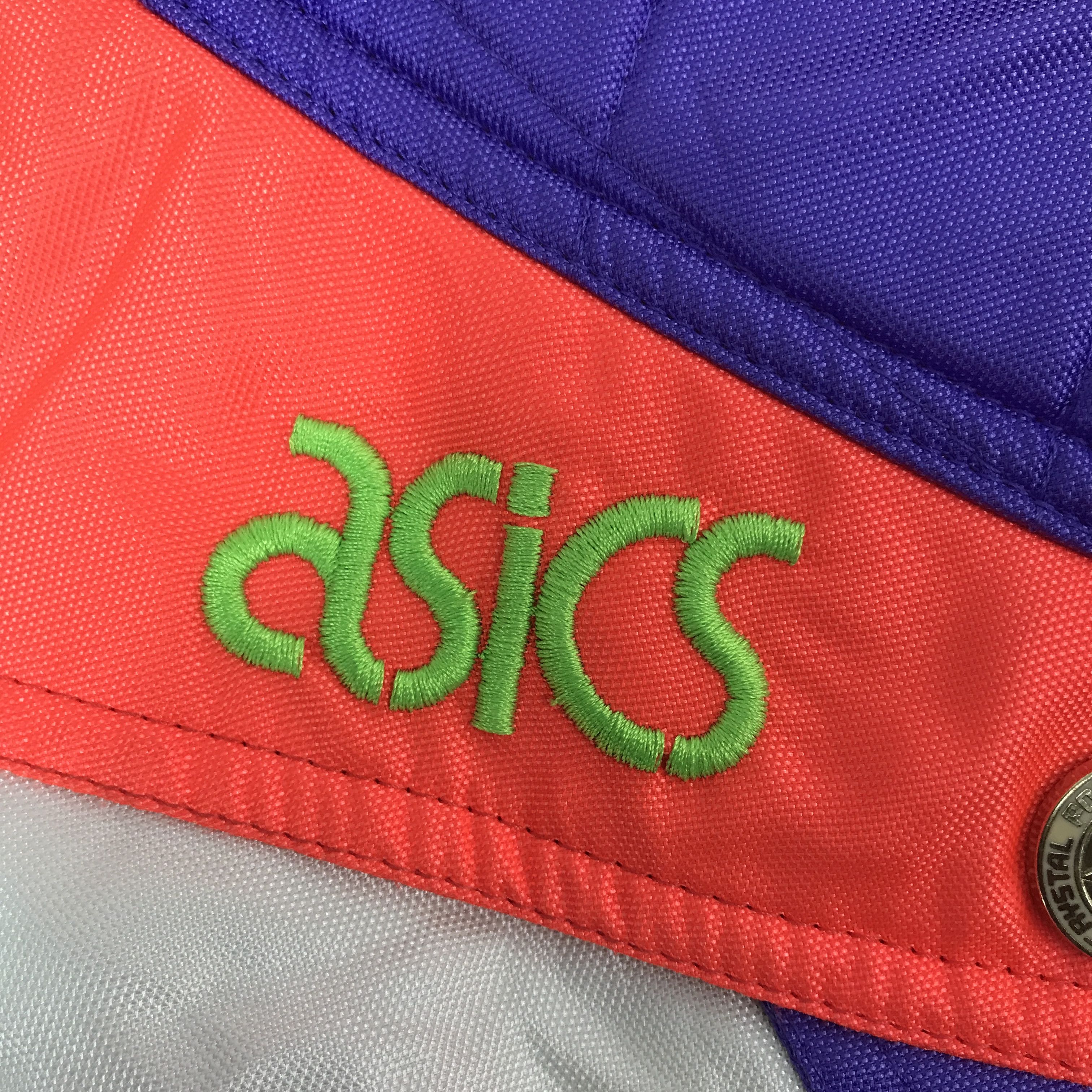 Asics × Vintage Vintage ASICS Crystal power Ski design Racing Jacket Size US L / EU 52-54 / 3 - 9 Thumbnail