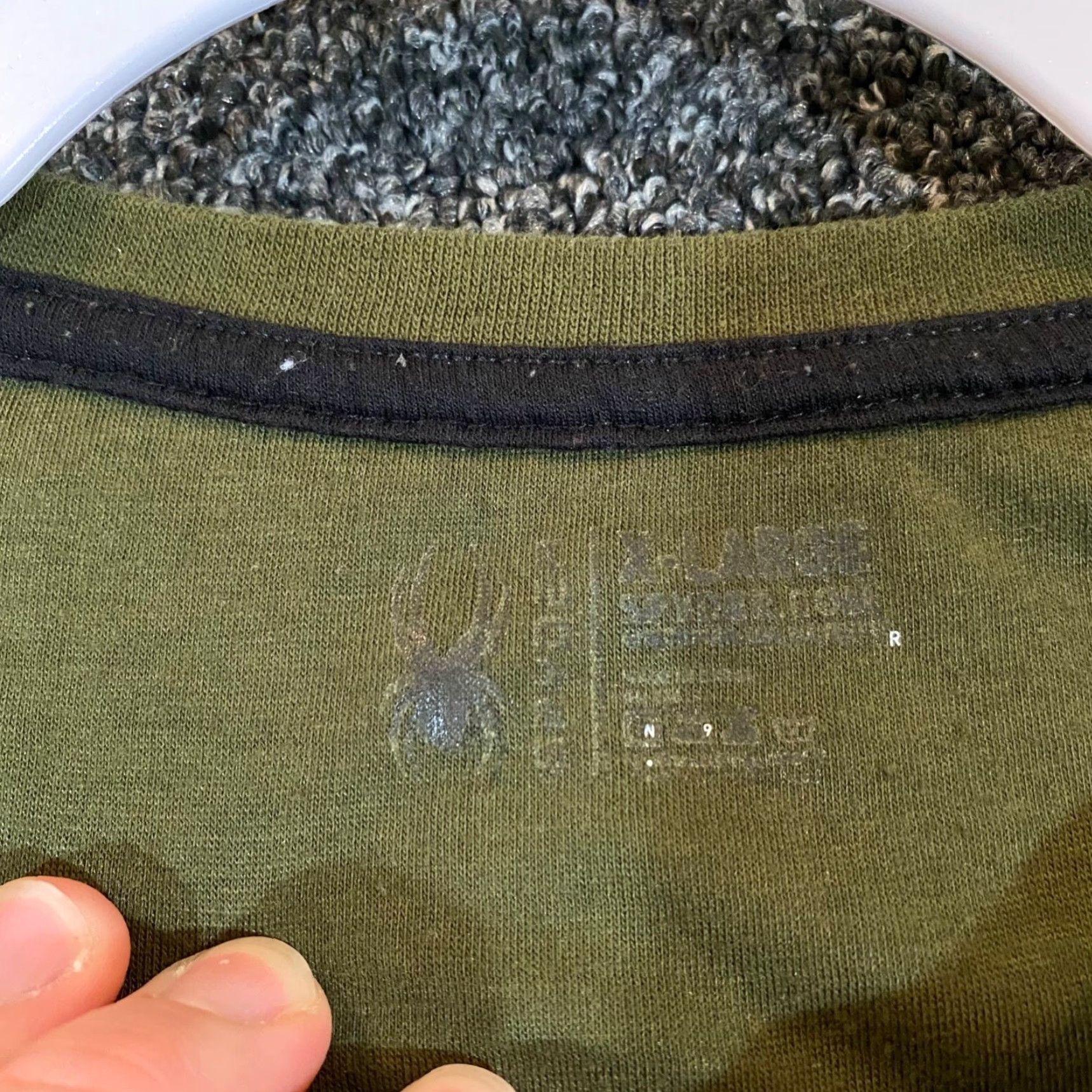 Spyder Spyder Shirt Mens XL Green Henley Waffle Thermal Tee Long Sleeve Outdoor Hiking Size US XL / EU 56 / 4 - 3 Thumbnail