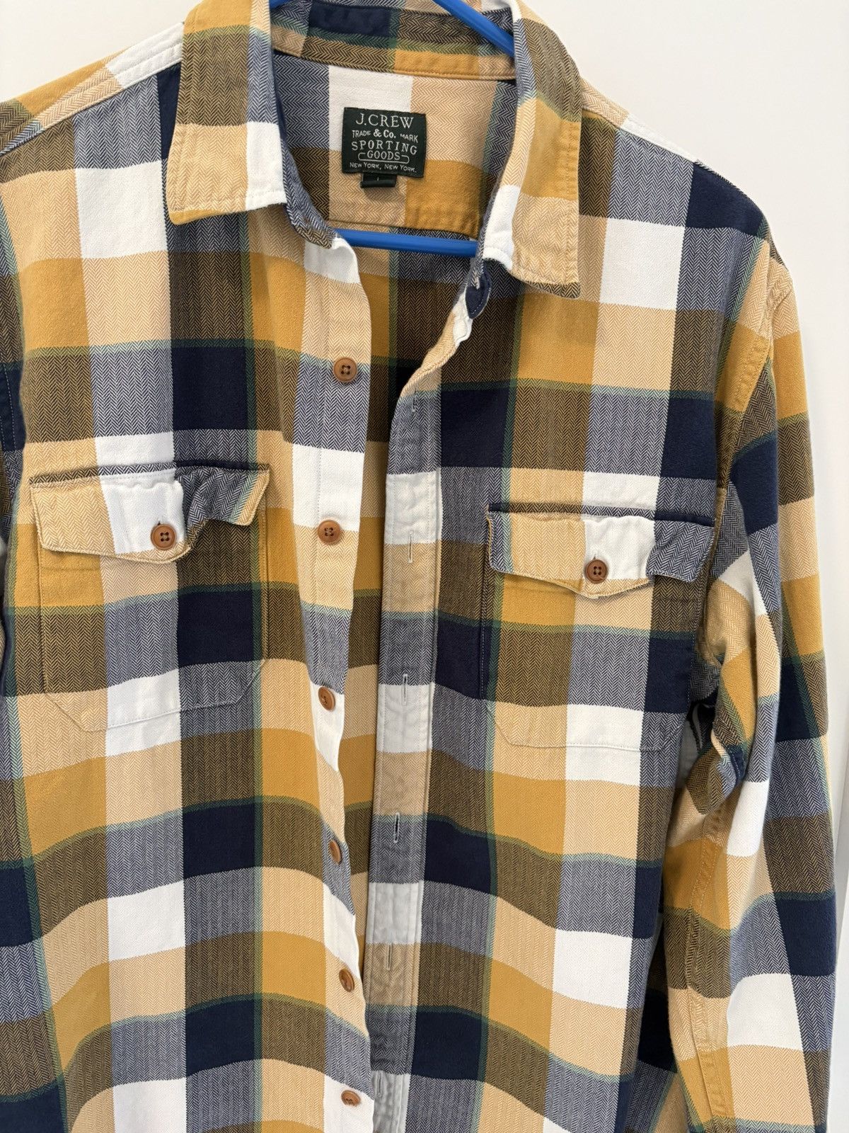 J.Crew J.Crew Sporting Goods Plaid Flannel Shirt Large Size US L / EU 52-54 / 3 - 3 Thumbnail