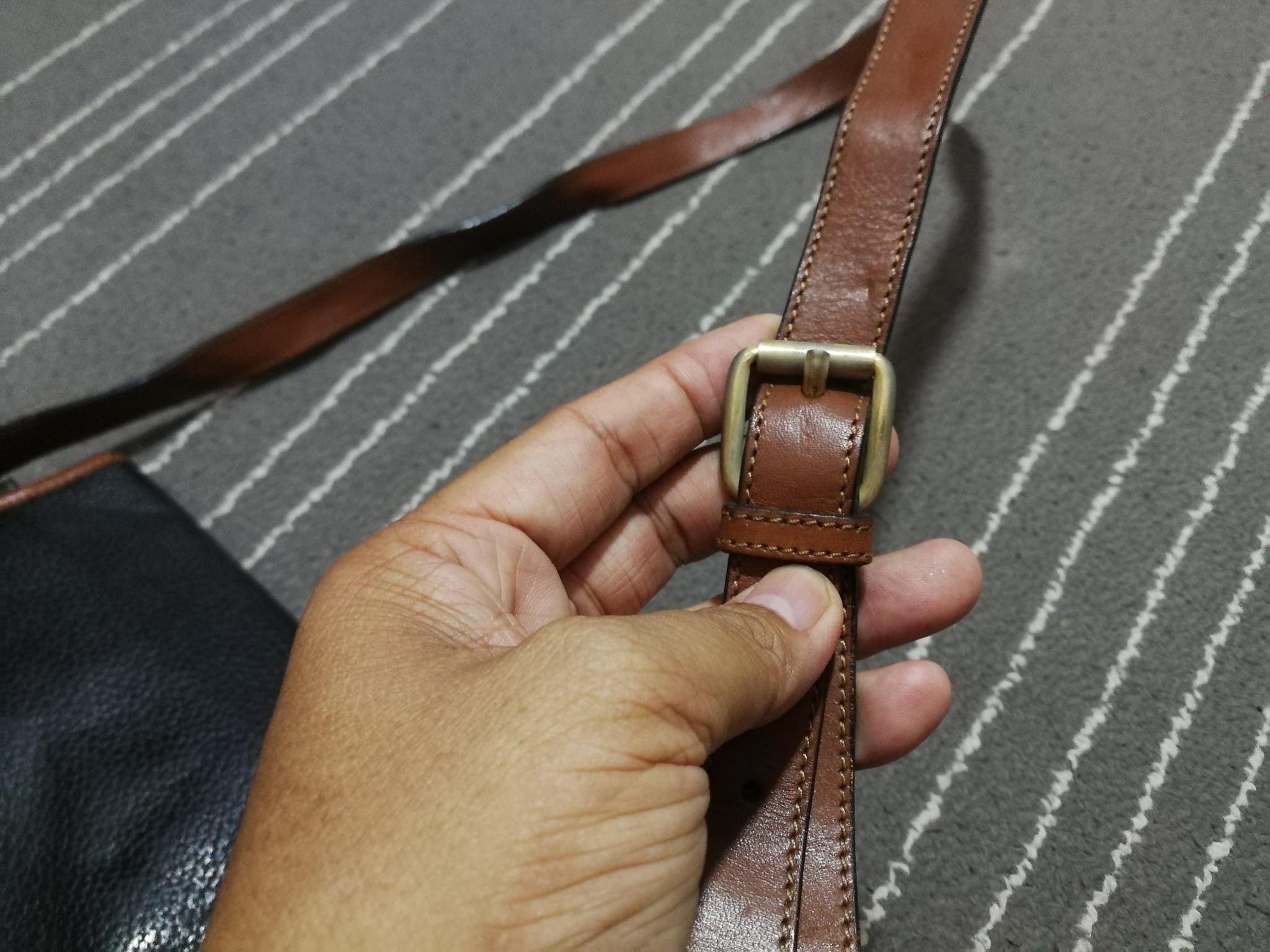 Testoni a. testoni DINAMICO luxury leather sling bag vintage Size ONE SIZE - 8 Thumbnail