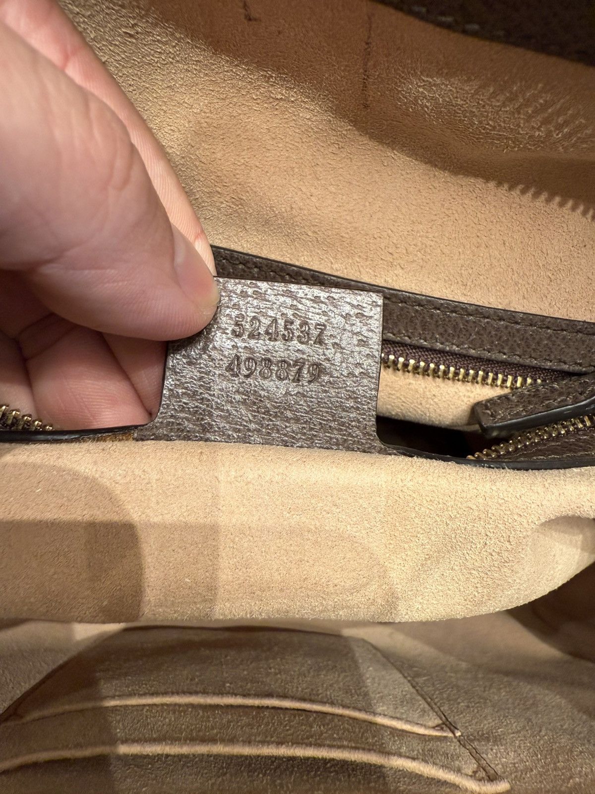 Gucci Gucci Monogram GG Supreme Ophidia Handle Bag Size ONE SIZE - 12 Thumbnail