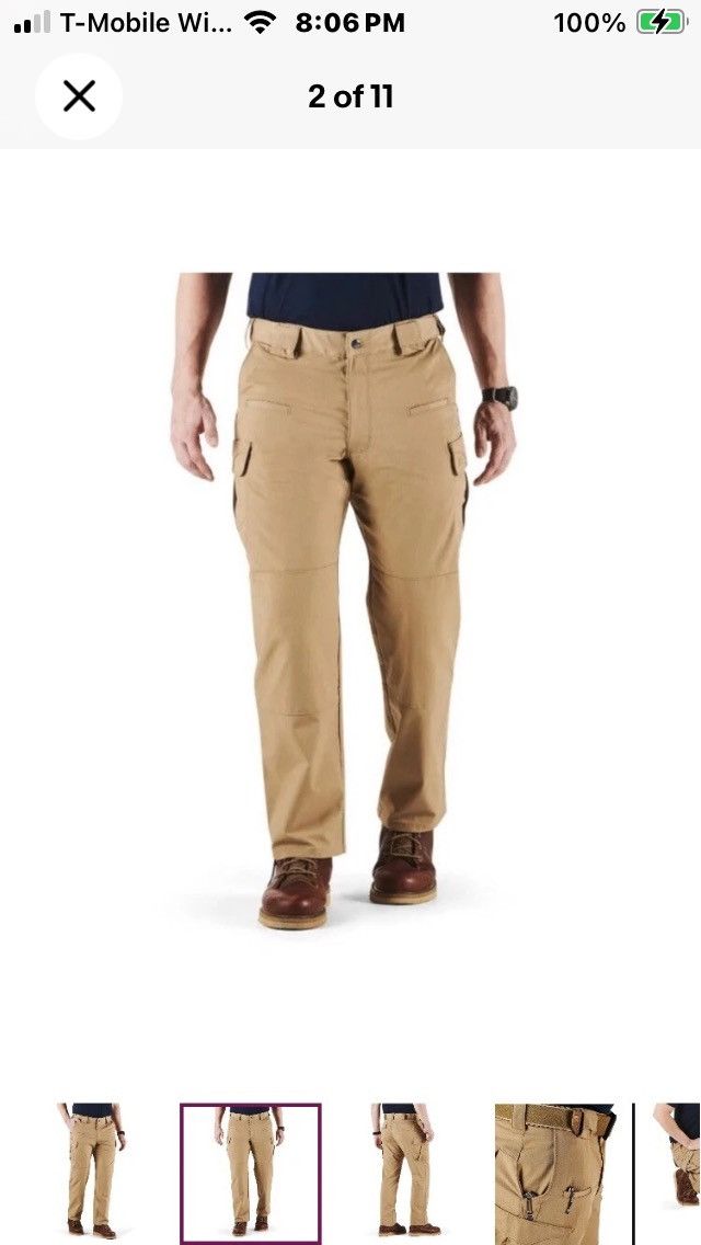 5.11 5.11 Tactical Men’s Stryke Pants Size 38 length 30 Size US 38 / EU 54 - 2 Thumbnail