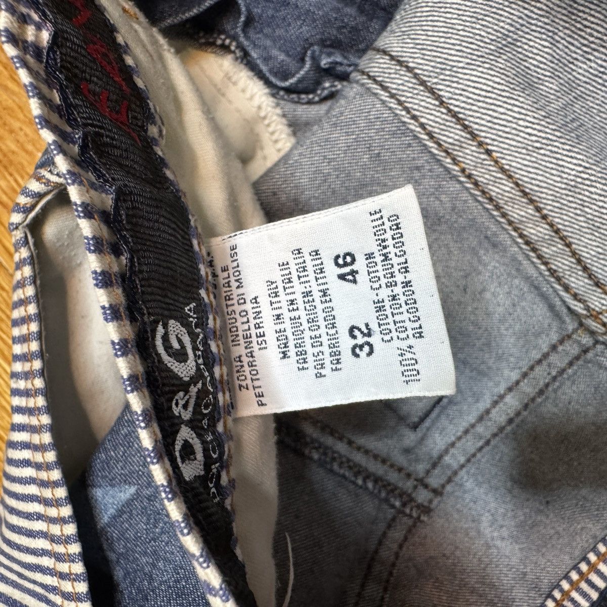 Dolce & Gabbana RARE Dolce & Gabanna Patchwork Vintage Women Flare Jeans Size 32" / US 10 / IT 46 - 5 Thumbnail