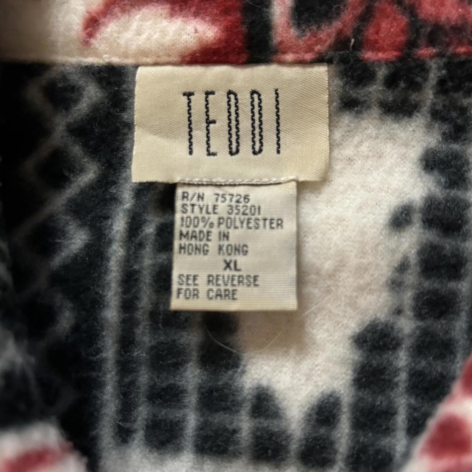 Other Vintage Teddi Jacket Aztec Print Full Zip Fleece Size US XL / EU 56 / 4 - 2 Thumbnail