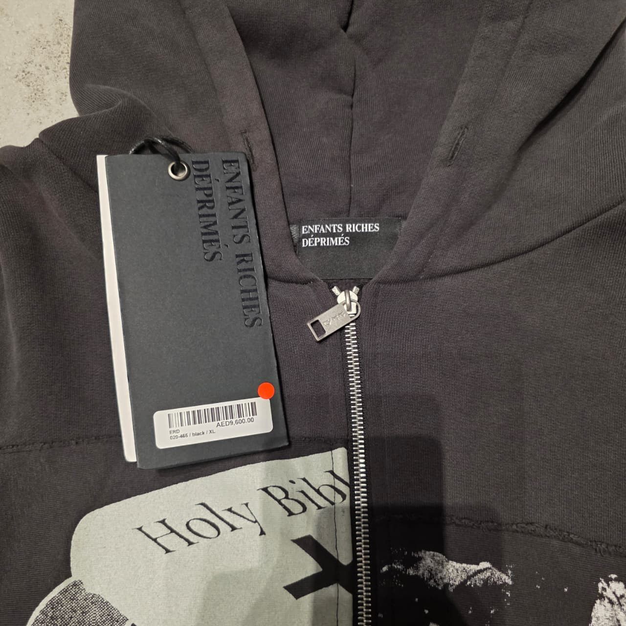 Enfants Riches Deprimes HOLY BIBLE ASSEMBLAGE ZIP UP Size US XL / EU 56 / 4 - 5 Thumbnail