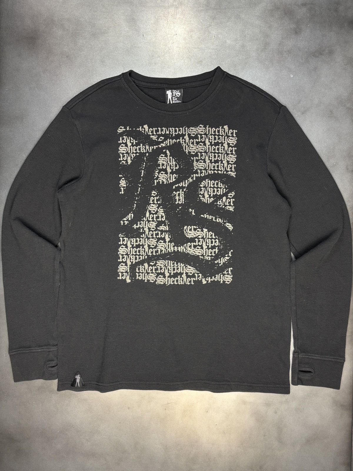 JCPenney Y2K RS by Ryan Sheckler Waffle Thermal ALP 2000s Thumb Hole Size US M / EU 48-50 / 2 - 14 Thumbnail