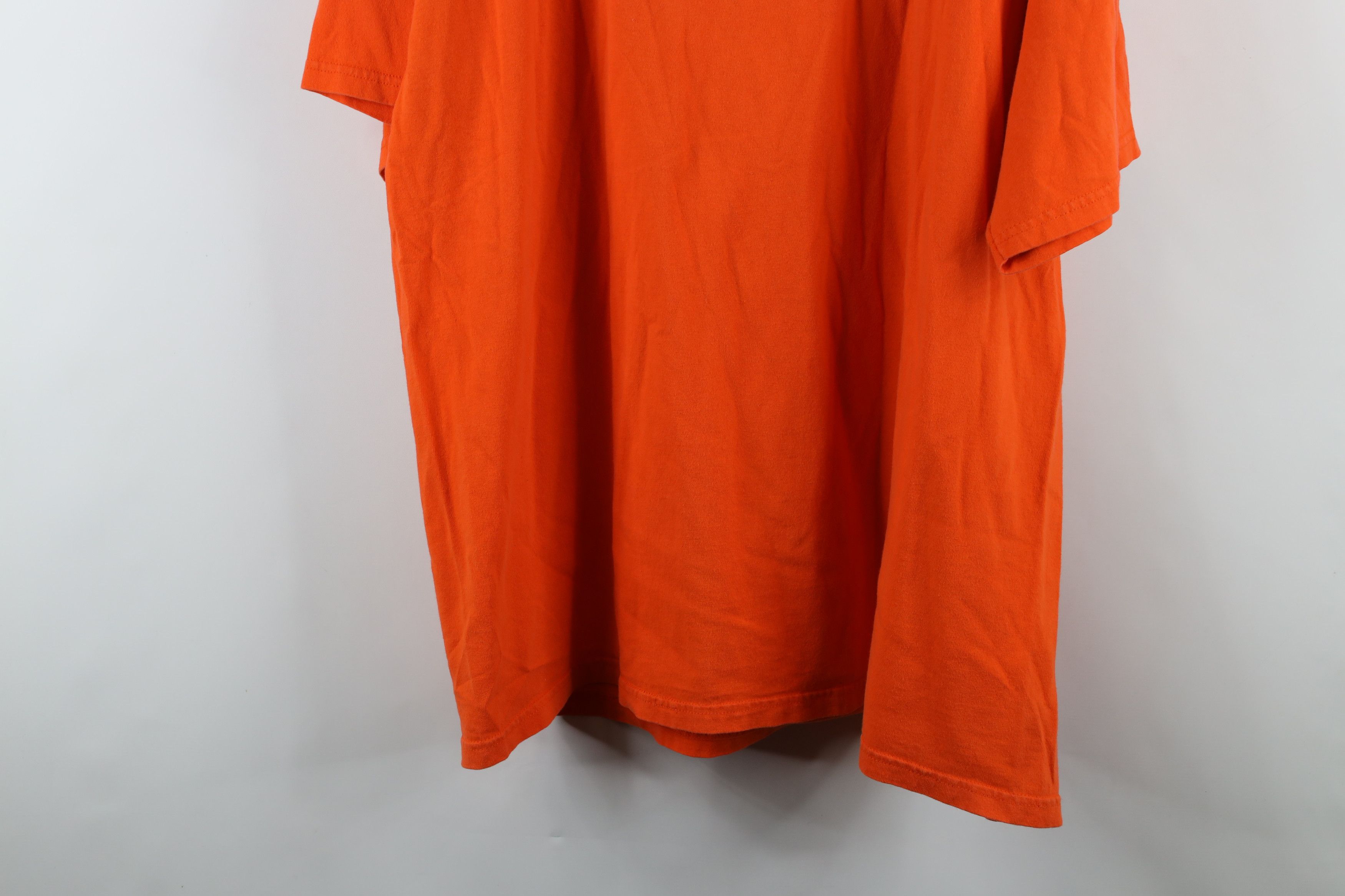 Vintage Vintage Y2K Spell Out Chicago Bears Football T-Shirt Orange Size US XXL / EU 58 / 5 - 13 Thumbnail