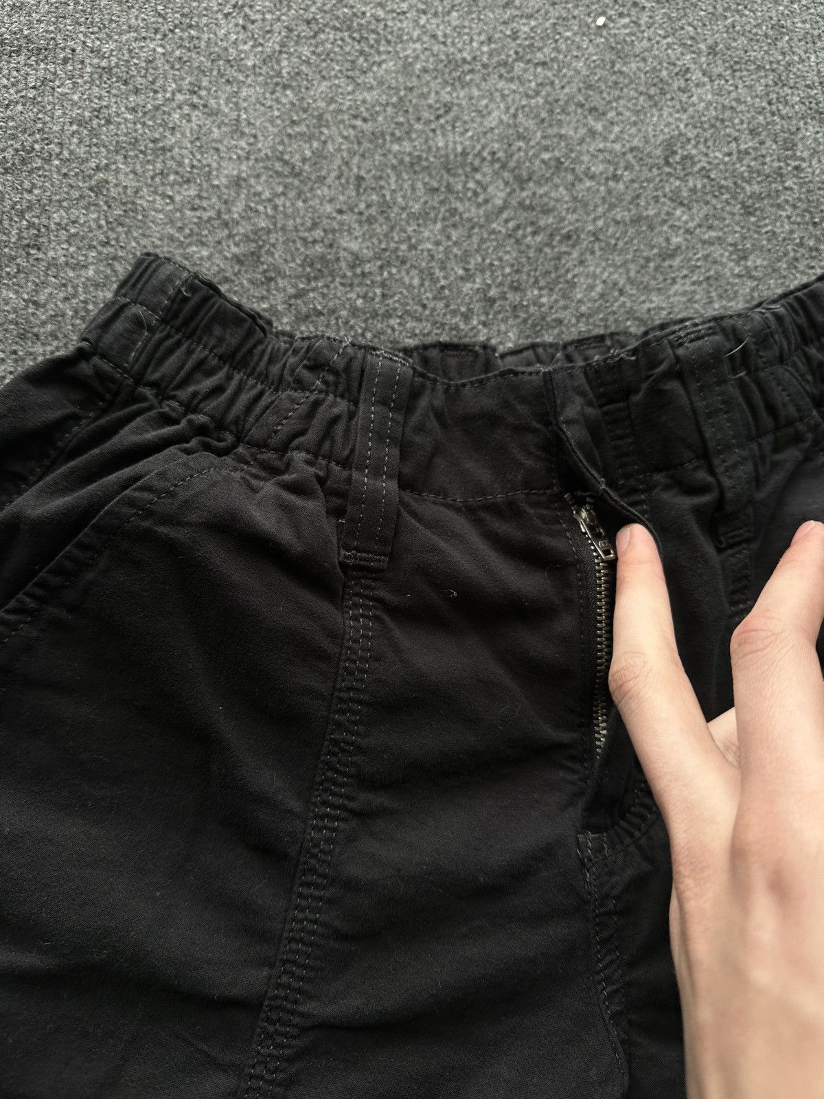 Other 🚨 RARE BLACK CARGO MULTIPOCKET WOMEN PANTS Size 28" / US 6 / IT 42 - 9 Thumbnail