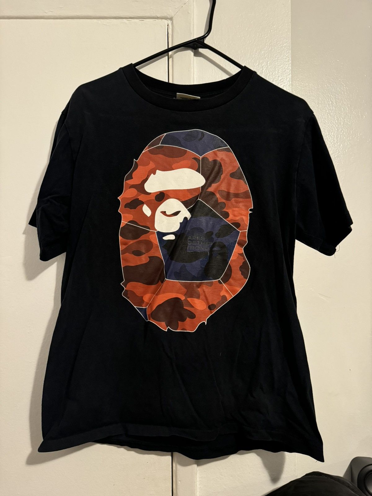 Bape Bape 2018 Football World Cup Tee Size US M / EU 48-50 / 2 - 1 Thumbnail