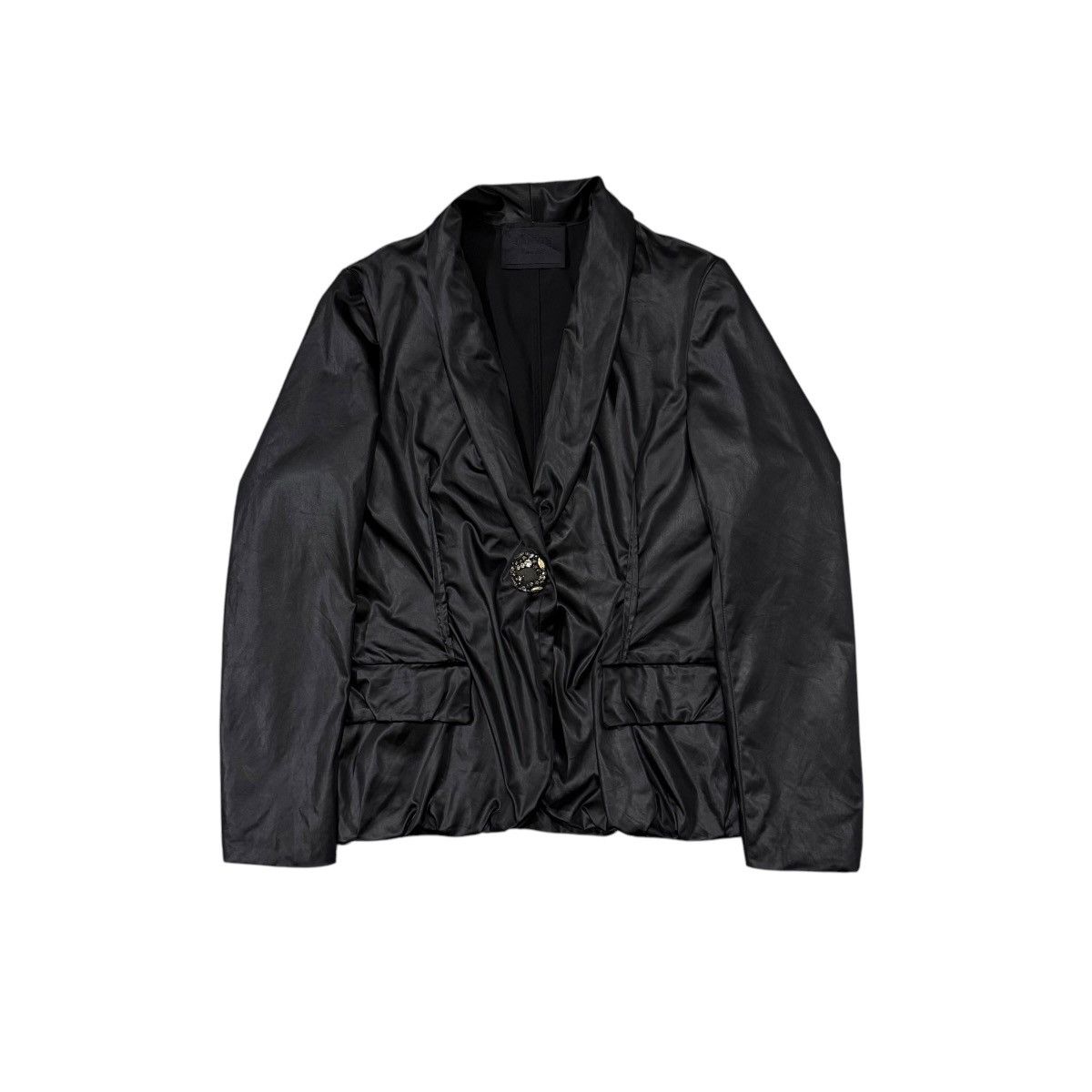 Lanvin A/W2008 Lanvin Weaved Triacetate Fashion Runway Jacket Size M / US 6-8 / IT 42-44 - 1 Thumbnail
