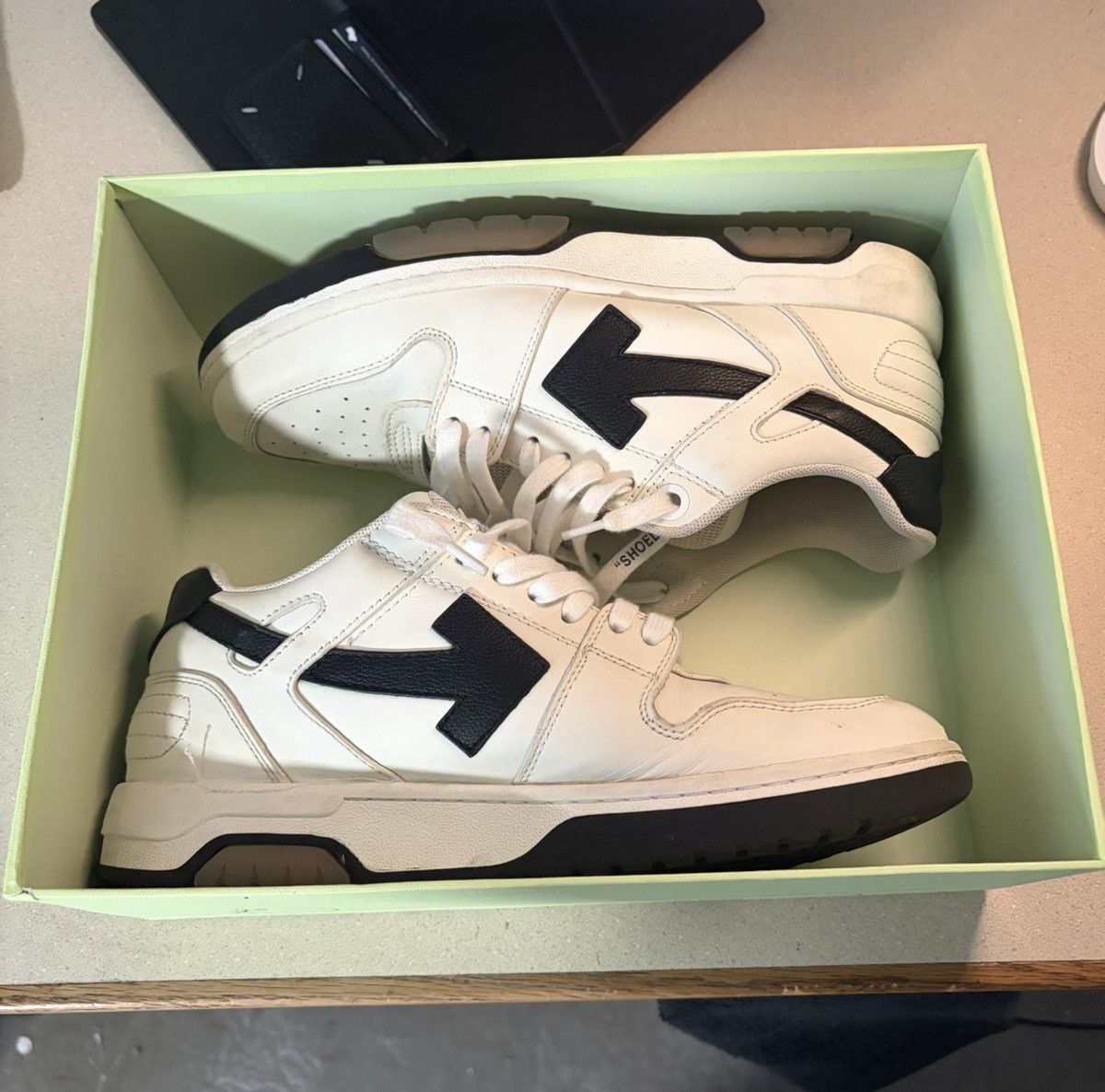 Off-White Off White Out of Office Sneakers Size US 10 / EU 43 - 11 Thumbnail