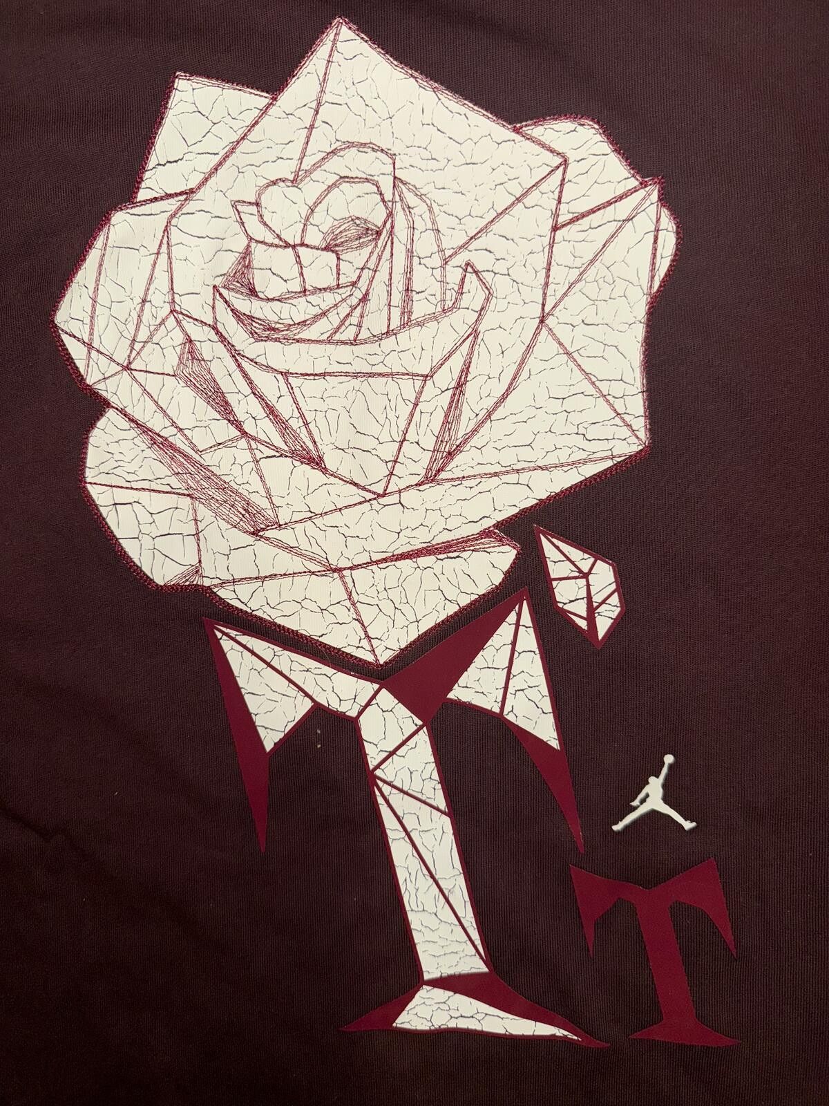 Nike Jordan Women’s x Teyana Taylor Vintage T-shirt Size L / US 10 / IT 46 - 6 Thumbnail