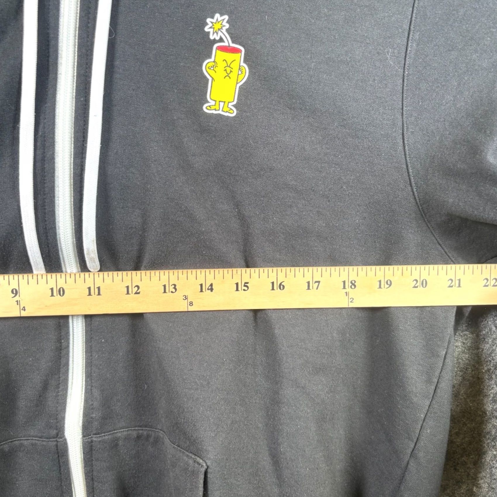Vintage Firecrackers Gear Hooded Zip-Up Fastpitch Softball Hoodie Men XL Gray Polyester Lined Zip-Up Size US XL / EU 56 / 4 - 4 Thumbnail