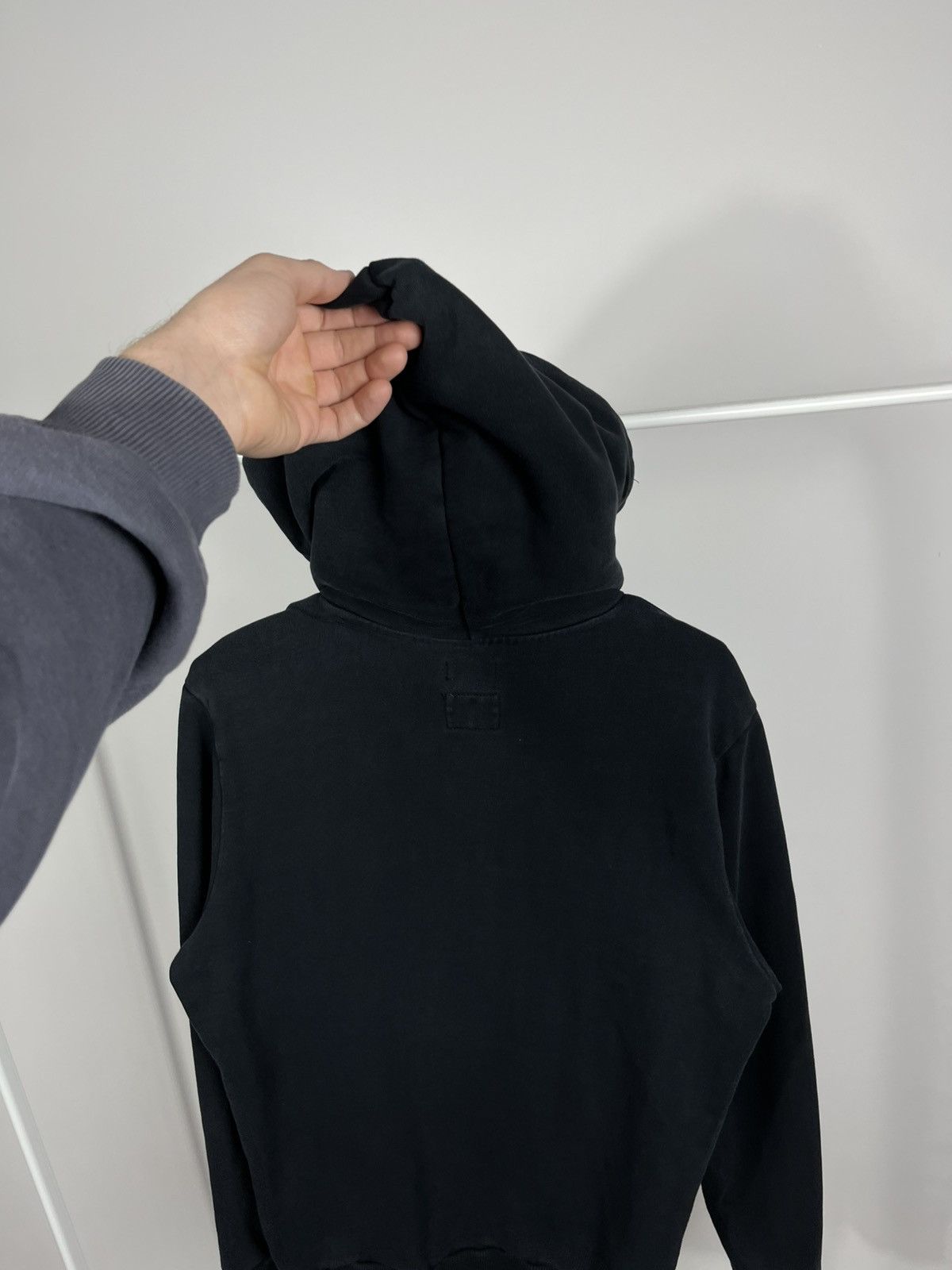 Diesel Diesel Hoodie Black Denim Panel Y2K Pullover Streetwear M Size US M / EU 48-50 / 2 - 13 Thumbnail