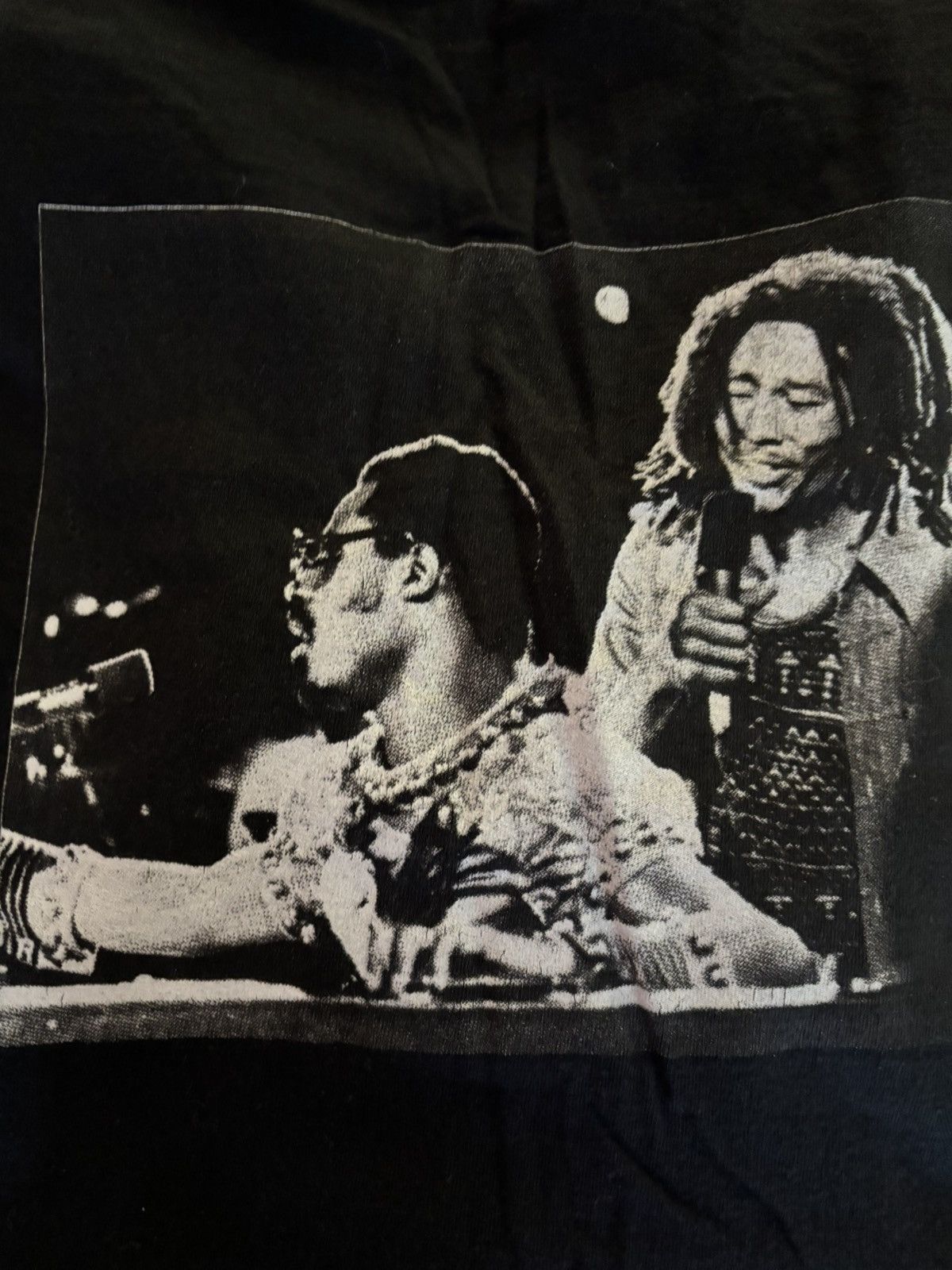 Fucking Awesome Fucking Awesome Bob Marley and Stevie Wonder Graphic T-Shirt Size US XL / EU 56 / 4 - 5 Thumbnail
