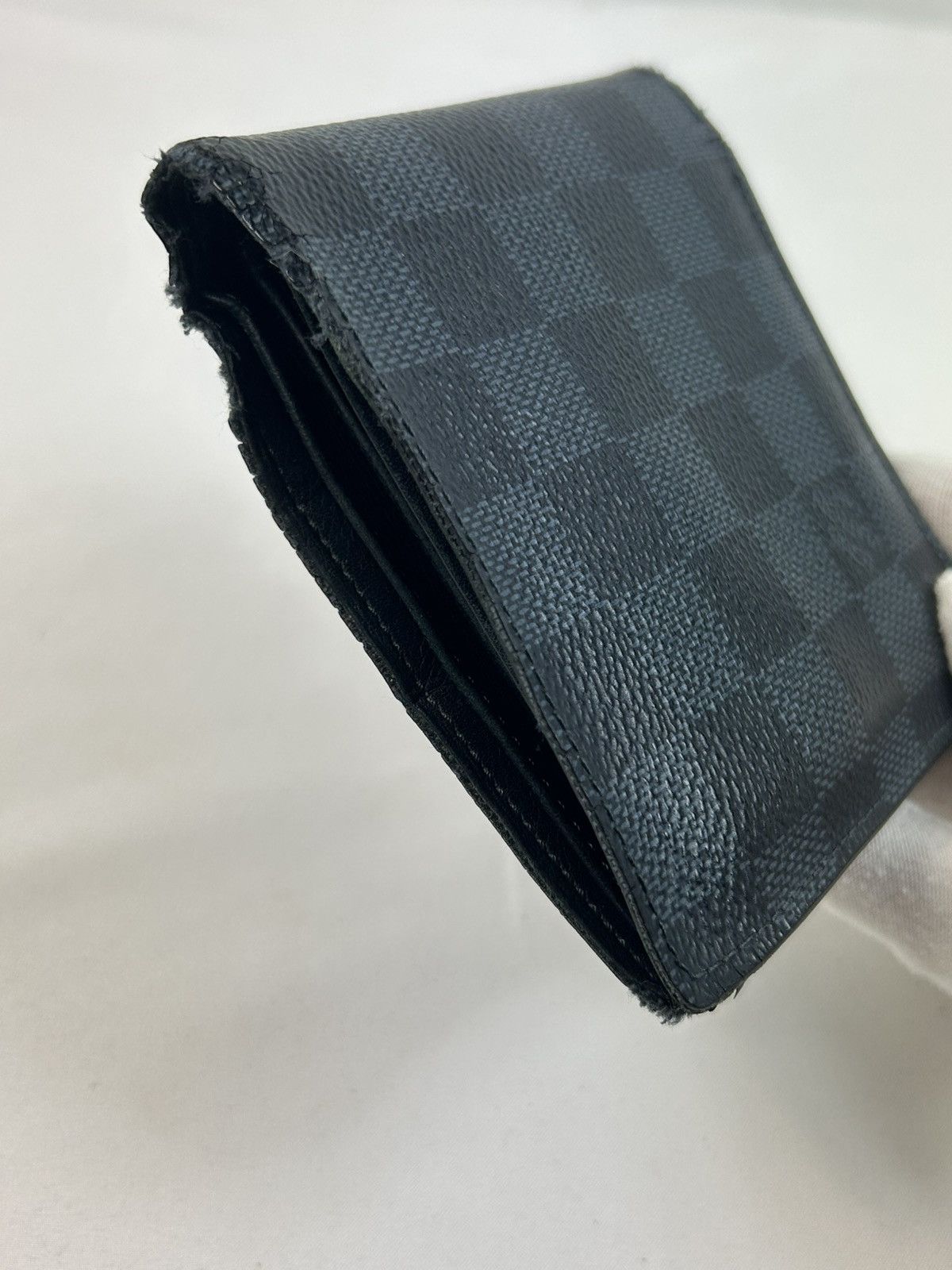 Louis Vuitton Louis Vuitton Damier Cobalt Leather Bifold Wallet Size ONE SIZE - 6 Thumbnail