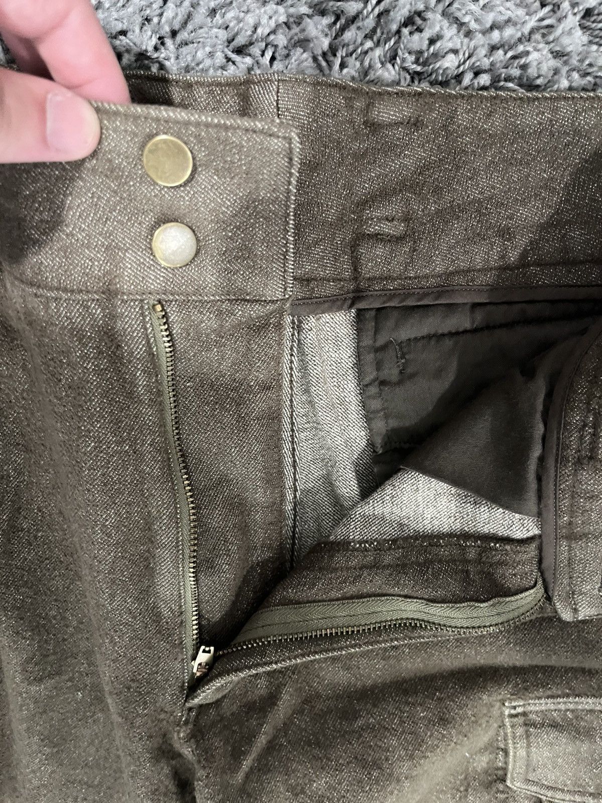 Issey Miyake 6 Pocket Wool Cargo Pants Size US 32 / EU 48 - 11 Thumbnail