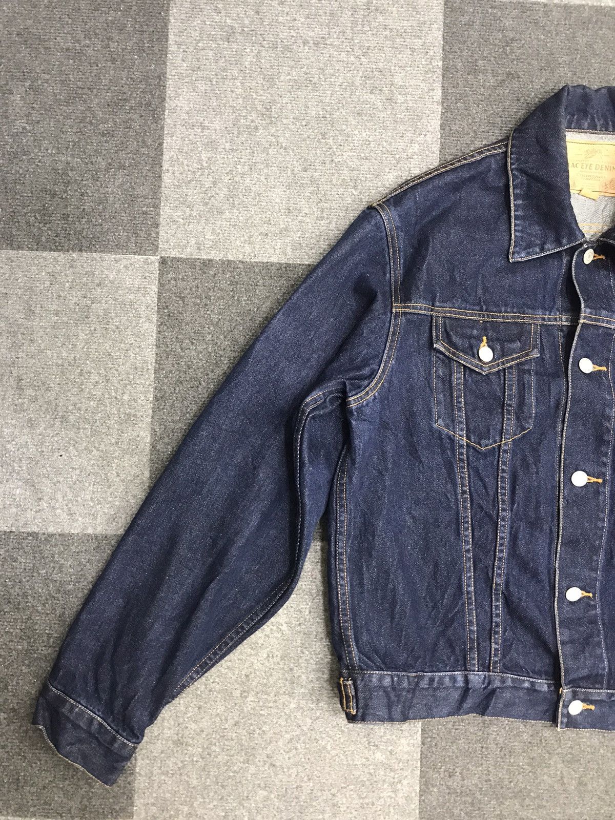 Japanese Brand MAC EYE DENIM TRUCKER jacket Size US L / EU 52-54 / 3 - 5 Thumbnail