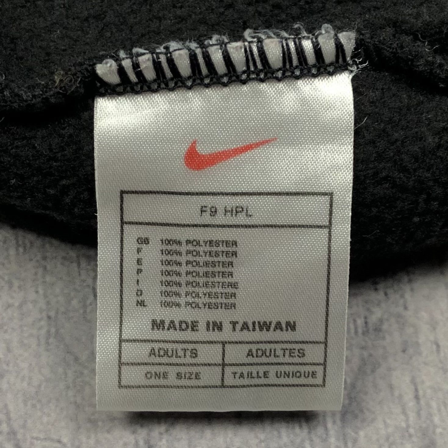 Nike Vintage Nike Fleece Hat Size ONE SIZE - 4 Thumbnail