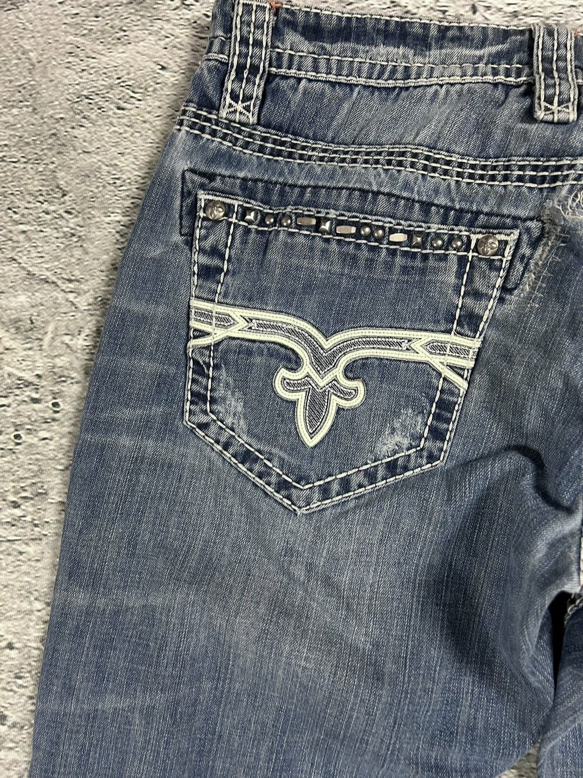 Rock Revival Rock Revival washed jeans Y2K relaxed Tallon Size US 36 / EU 52 - 3 Thumbnail
