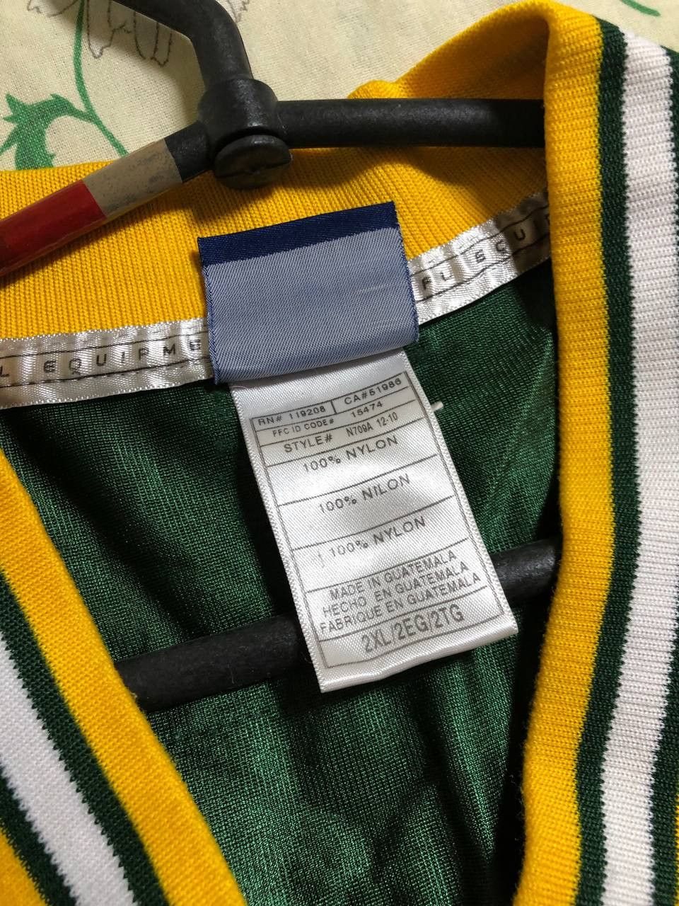 Reebok Aaron Rodgers Green Bay Packers Football Jersey Reebok Size US XXL / EU 58 / 5 - 15 Thumbnail