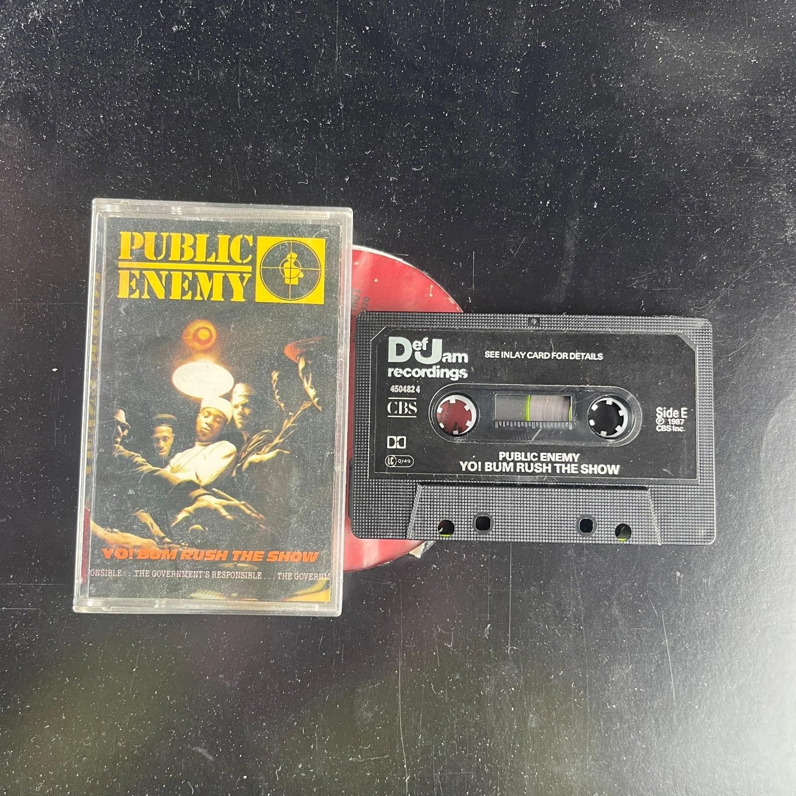 Other Public Enemy Yo! Bum Rush The Show Cassette 1987 Def Jam Size ONE SIZE - 1 Thumbnail