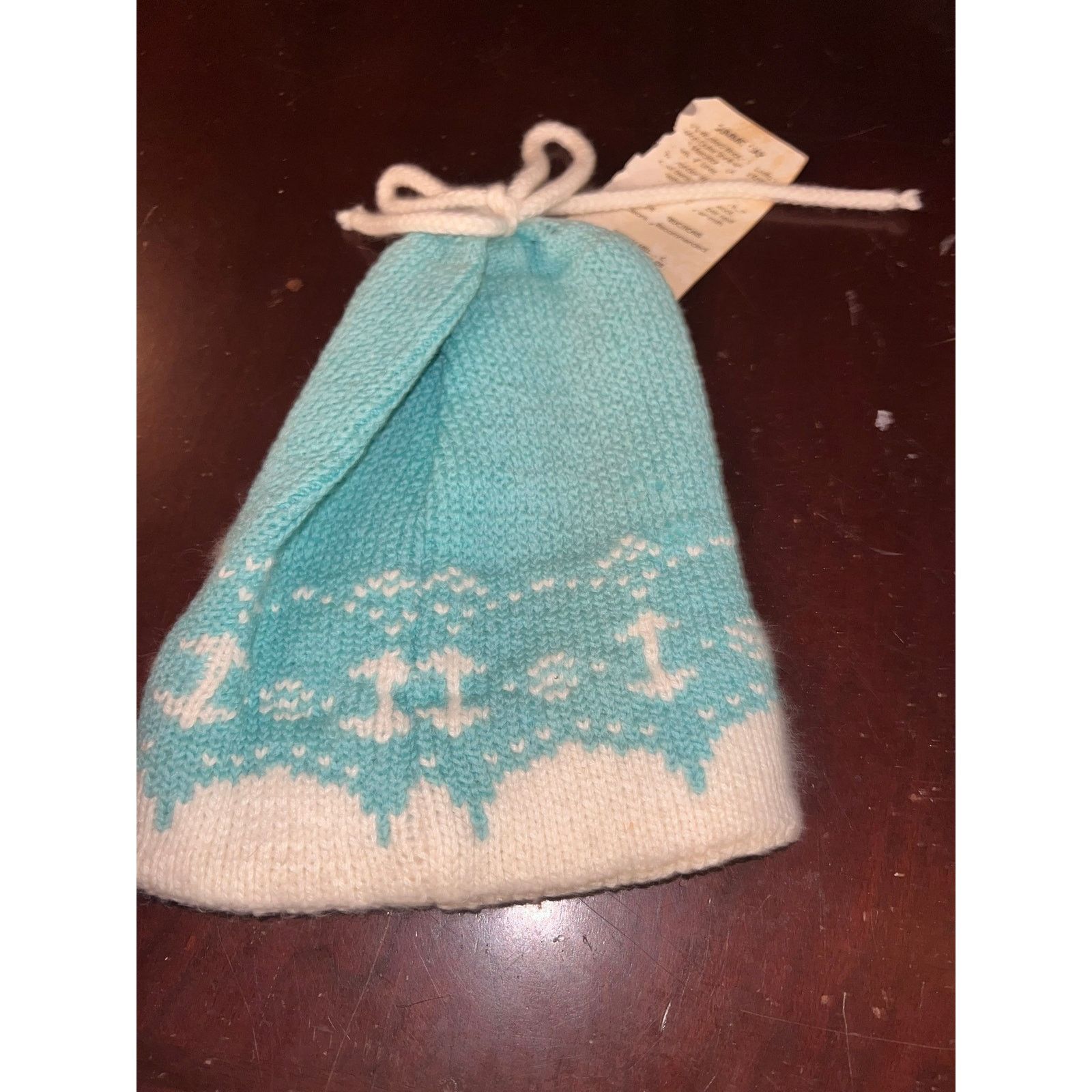 Vintage Vintage Summit Beanie Cap Worsted Wool Blue Sheboygan NWT Size ONE SIZE - 4 Thumbnail