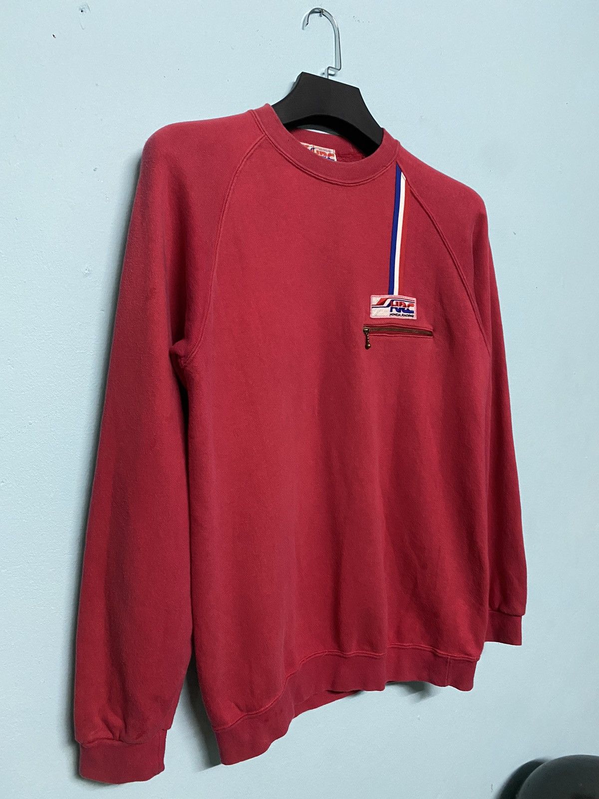 Honda 💥HONDA HRC SMALL PATCH SWEATSHIRT VINTAGE 90s Size US L / EU 52-54 / 3 - 2 Thumbnail
