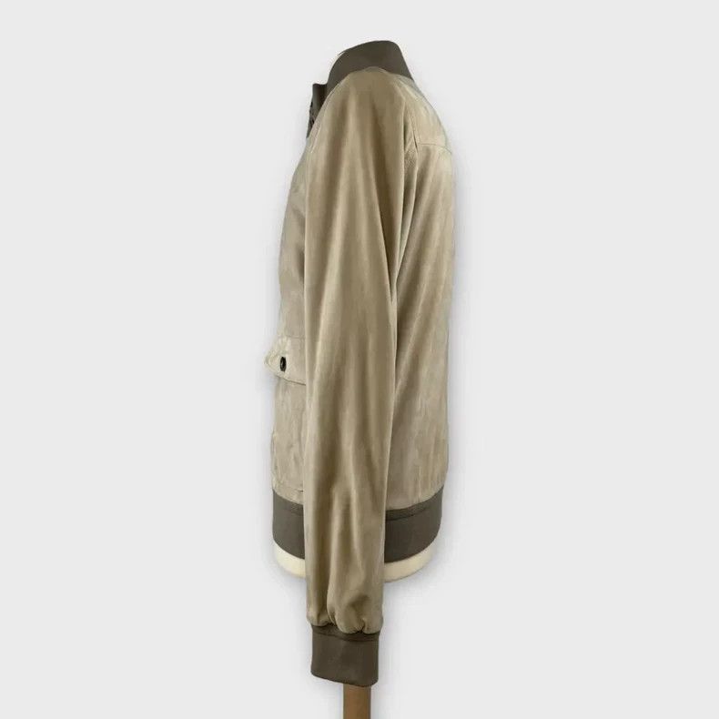 Loro Piana LORO PIANA Men's calf leather kidskin jacket coat Size US S / EU 44-46 / 1 - 1 Thumbnail