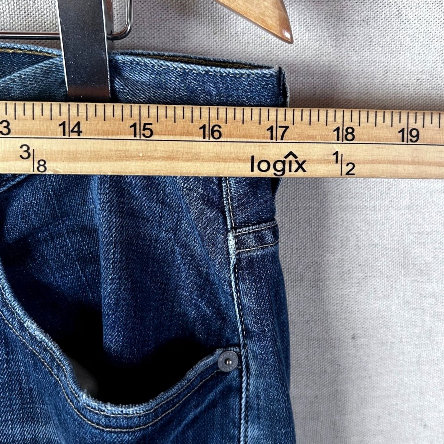 Citizens Of Humanity Citizens of Humanity Evans Relaxed Straight Jeans Mens 34 Dark Wash 606P-132 Denim Baggy Straight Mens Blue 34 Runway 90s? Size US 34 / EU 50 - 5 Thumbnail