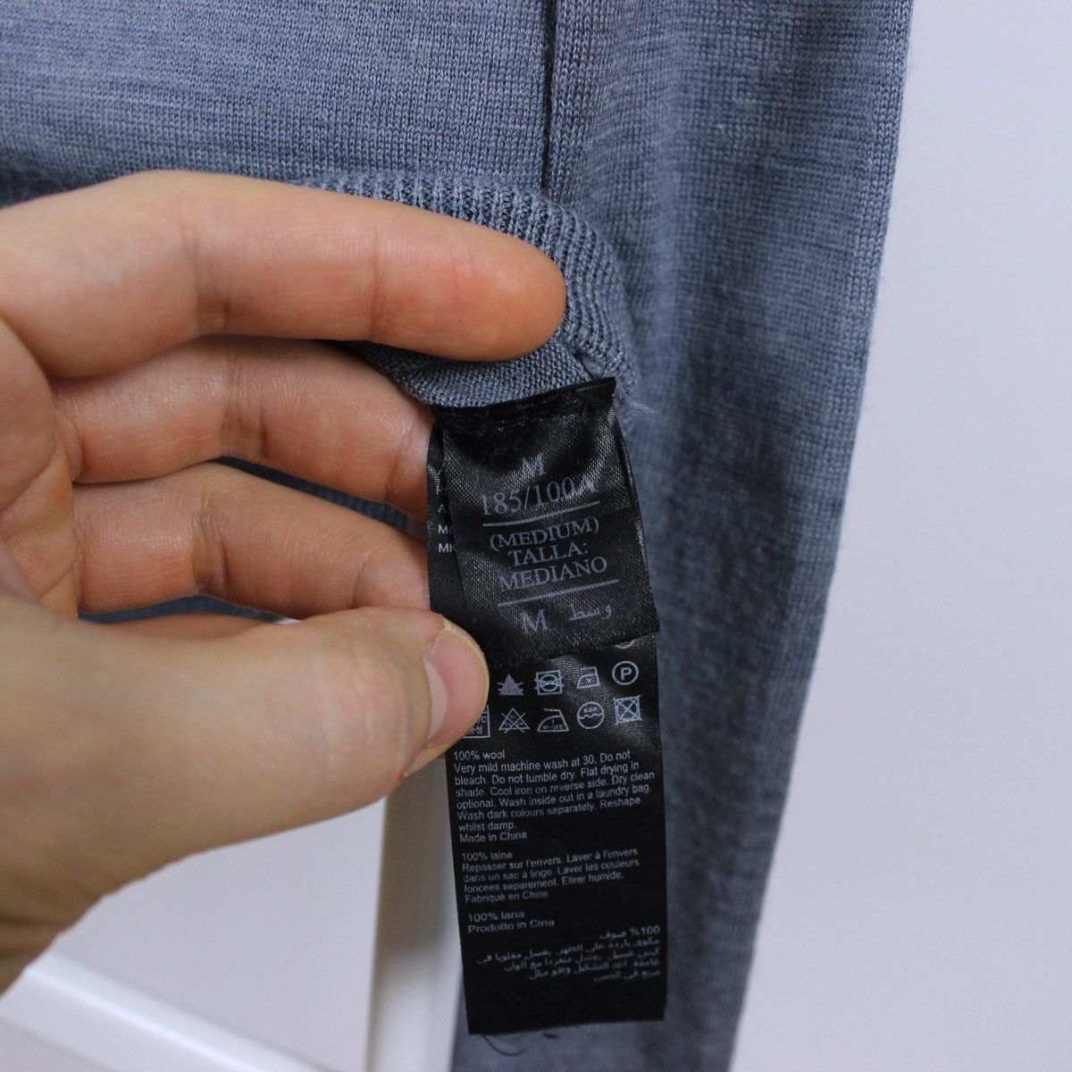 Allsaints AllSaints Long Sleeve Crew Merino Wool Jumper Size US M / EU 48-50 / 2 - 6 Thumbnail